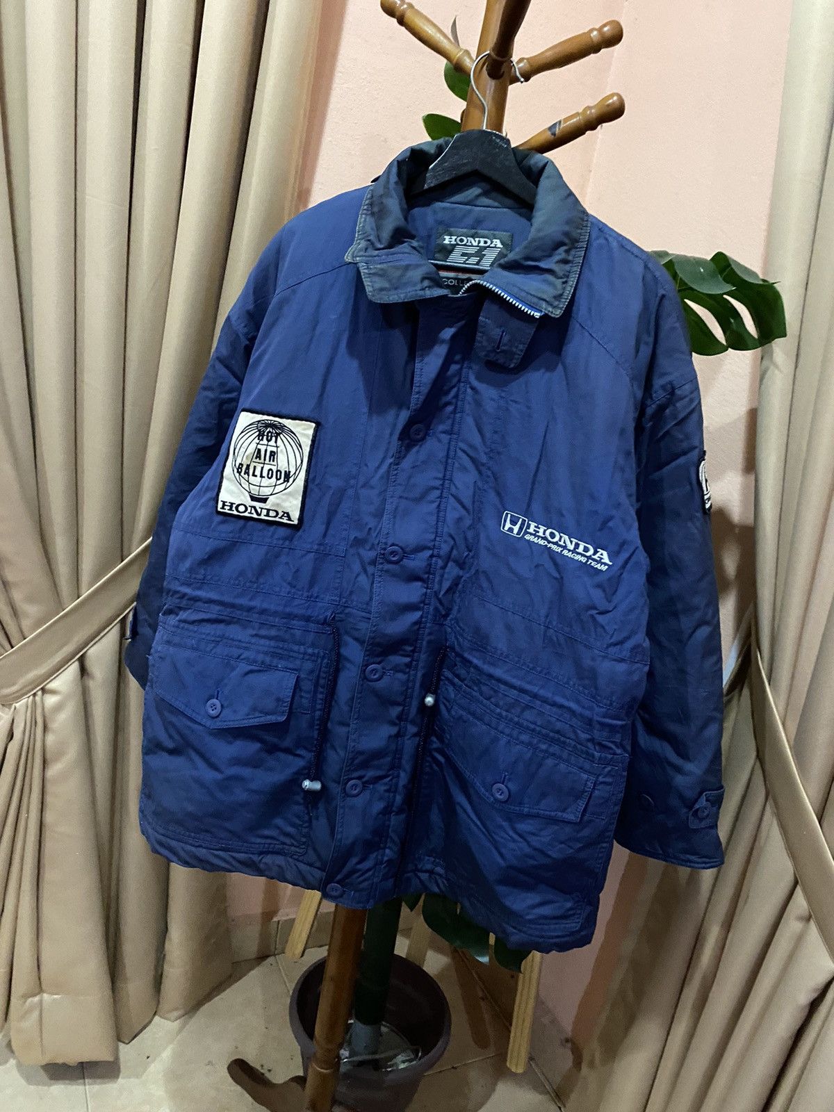 Honda VINTAGE HONDA WINDBREAKER JACKET Size US L / EU 52-54 / 3 - 4 Thumbnail