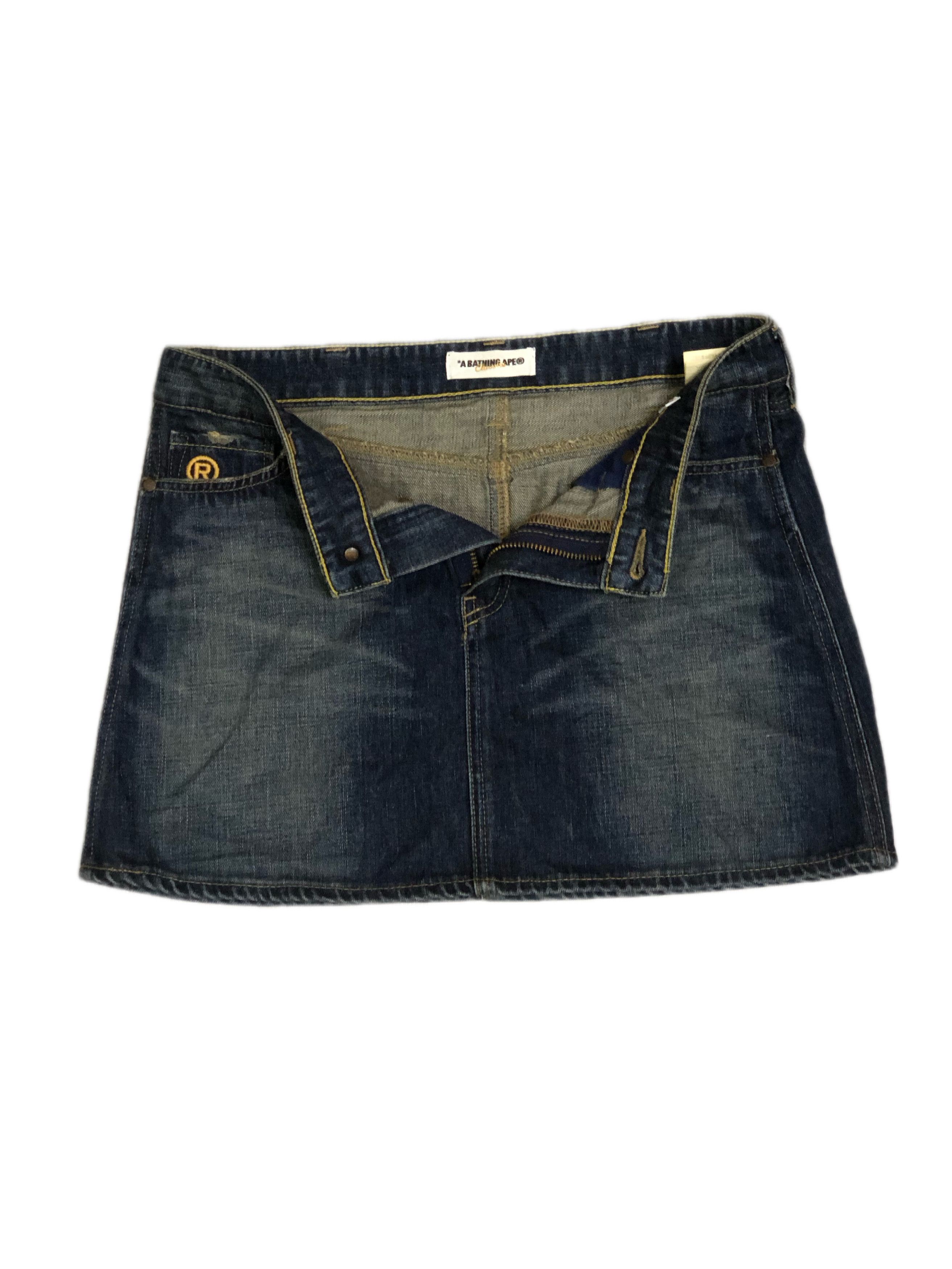 Bape A Bathing Ape Mini Skirt Size 28" / US 6 / IT 42 - 3 Thumbnail