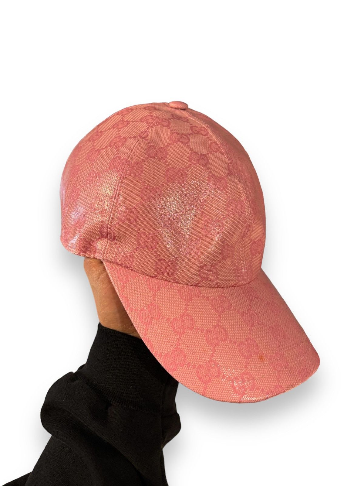 Gucci Gucci crystal GG monogram cap hat Size ONE SIZE - 5 Thumbnail