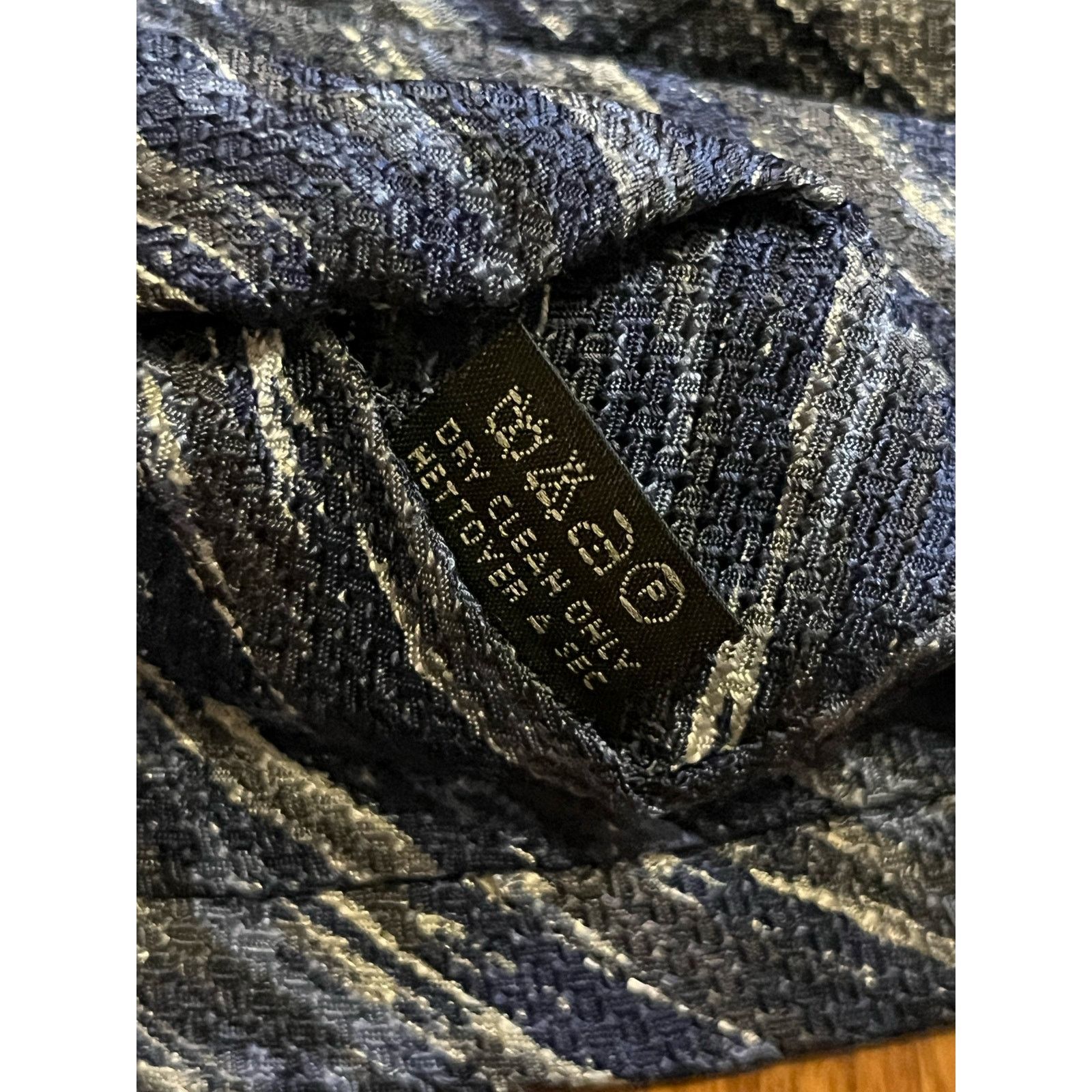 Missoni Missoni blue and gray geometric shapes silk tie Size ONE SIZE - 10 Thumbnail