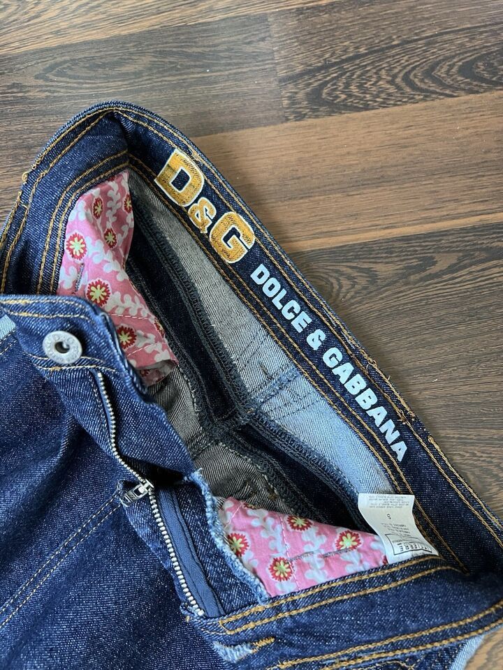 Dolce & Gabbana Dolce & Gabbana Knee Length Denim Skirt Blue Size S Size 28" / US 6 / IT 42 - 13 Thumbnail
