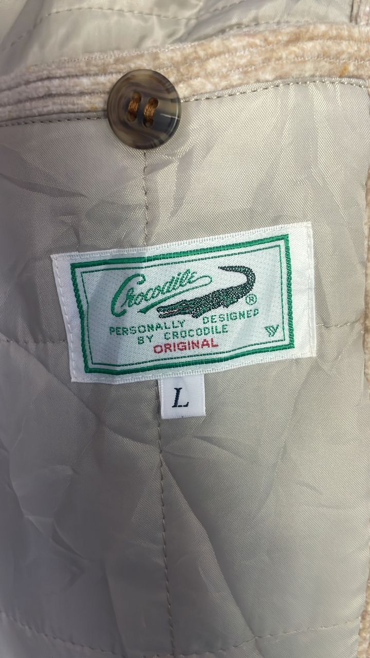 Designer Crocodile Corduroy Jacket Size US L / EU 52-54 / 3 - 6 Thumbnail