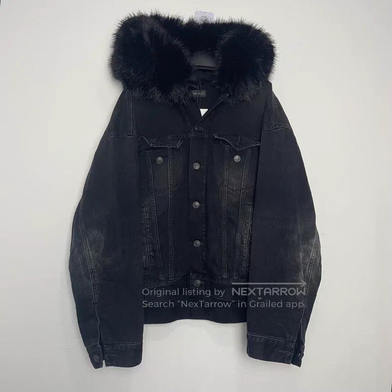 Balenciaga Balenciaga Hooded fur jacket Size US M / EU 48-50 / 2 - 1 Thumbnail