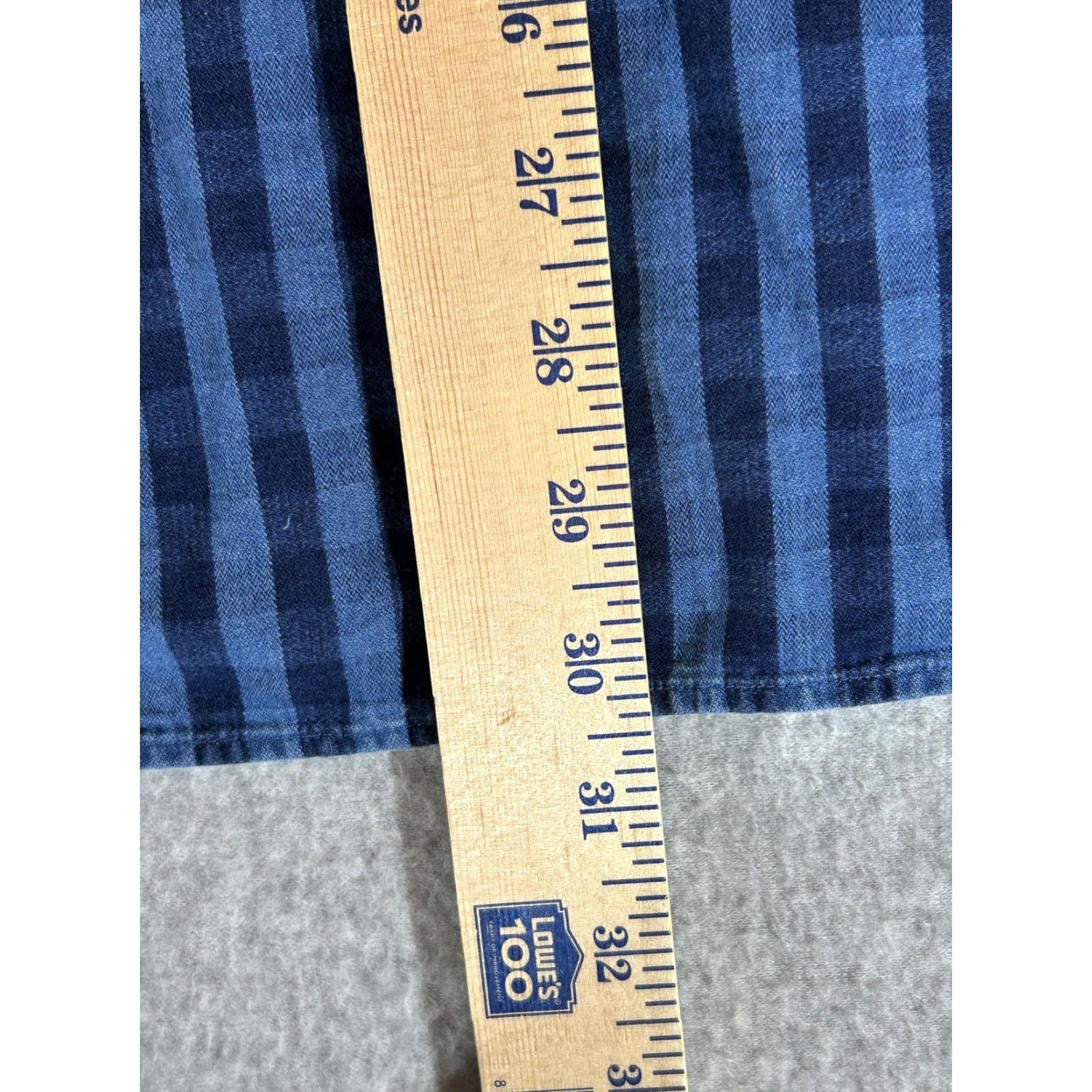 Peter Millar Peter Millar Shirt Mens XL Blue Check Button Long Sleeve Office Golf Cotton Shirt Size US XL / EU 56 / 4 - 6 Thumbnail