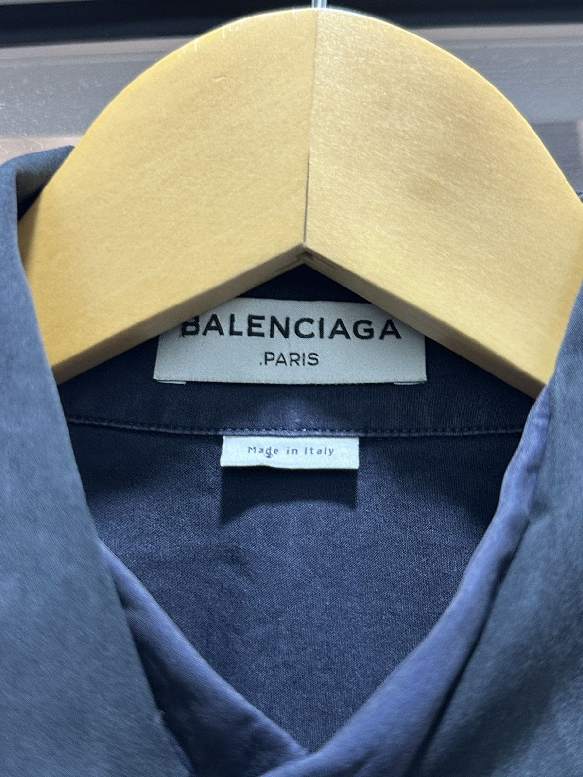 Balenciaga SS15 Balenciaga Broadcloth Double Collar (Alexander Wang) Size US M / EU 48-50 / 2 - 16 Thumbnail