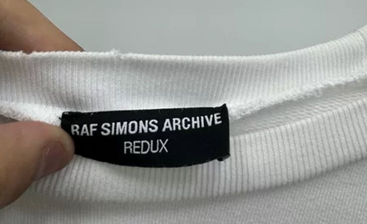 Raf Simons RAF SIMONS Redux sticker slogan hoodie2412-Nextarrow Size US S / EU 44-46 / 1 - 5 Thumbnail