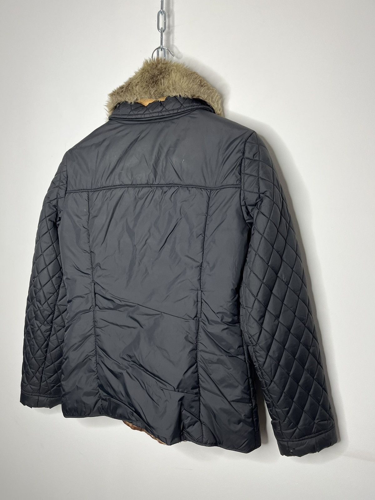 DKNY × Donna Karan × Vintage Vintage 90’s DKNY Wool Long Coat Size M / US 6-8 / IT 42-44 - 4 Thumbnail