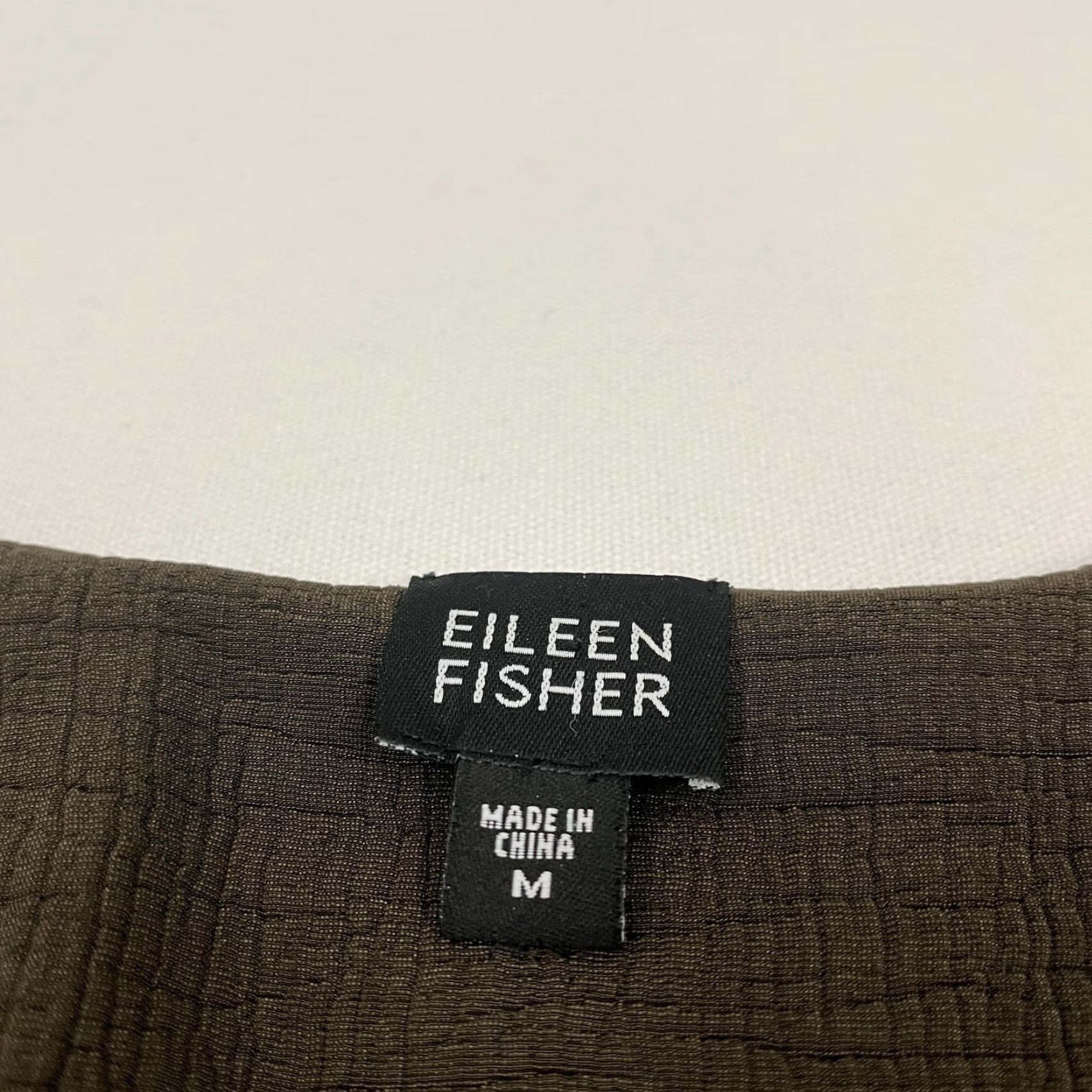 Eileen Fisher Eileen Fisher Cardigan Jacket Womens M Brown Silk Blend Sponge Pockets Blazer Size M / US 6-8 / IT 42-44 - 3 Thumbnail