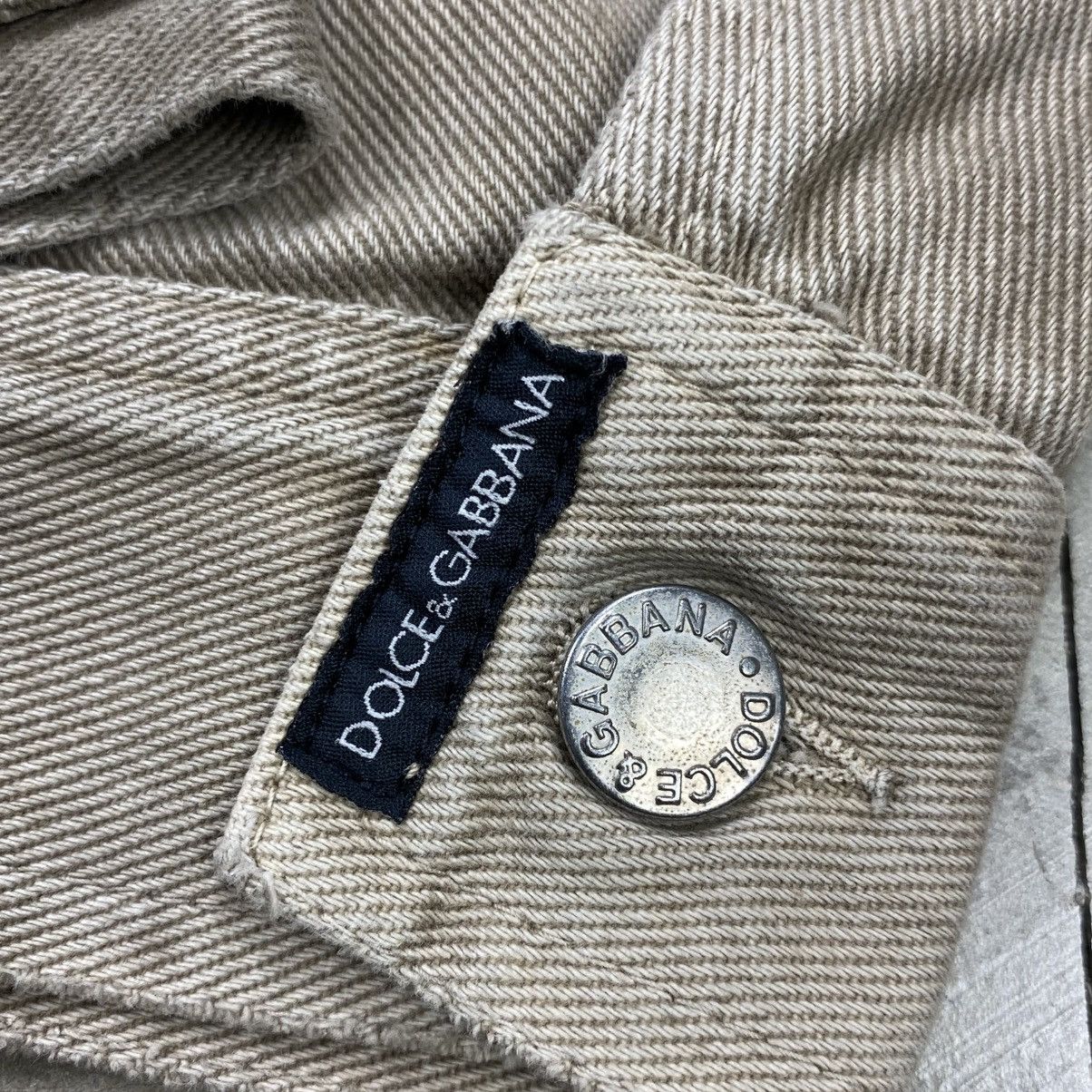 Dolce & Gabbana Distressed Denim Jacket Size US M / EU 48-50 / 2 - 9 Thumbnail