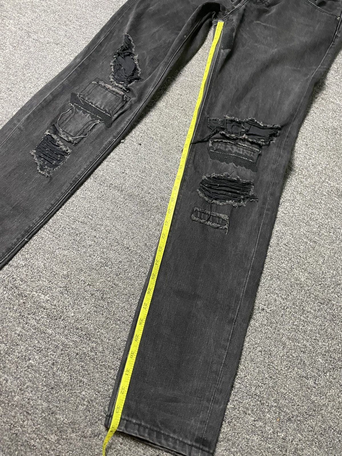 Stampd × Vintage STAMPD Distressed Denim Jeans (91) Size US 34 / EU 50 - 9 Thumbnail