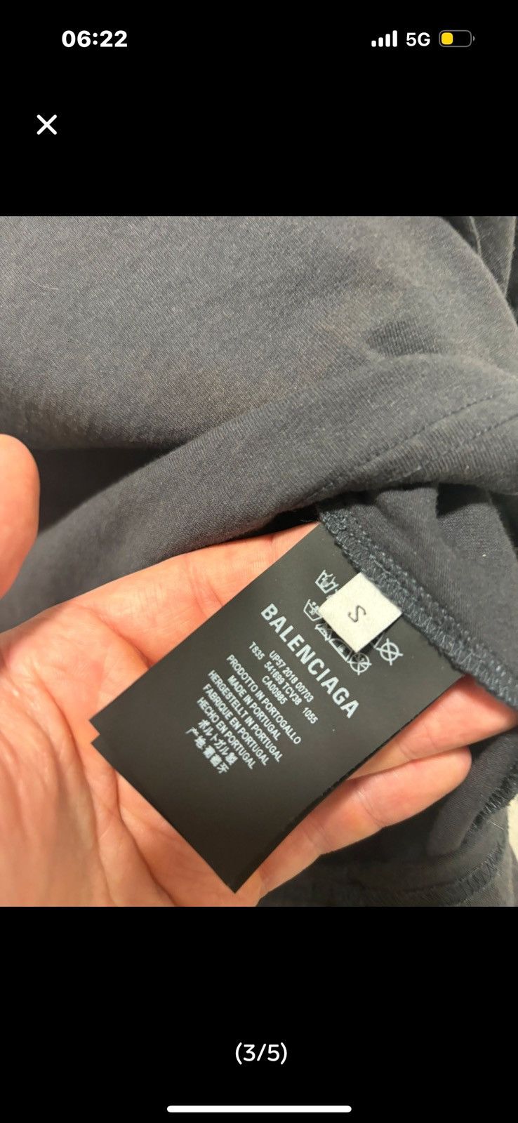 Balenciaga Speedhunter longsleve (new Size US S / EU 44-46 / 1 - 3 Thumbnail