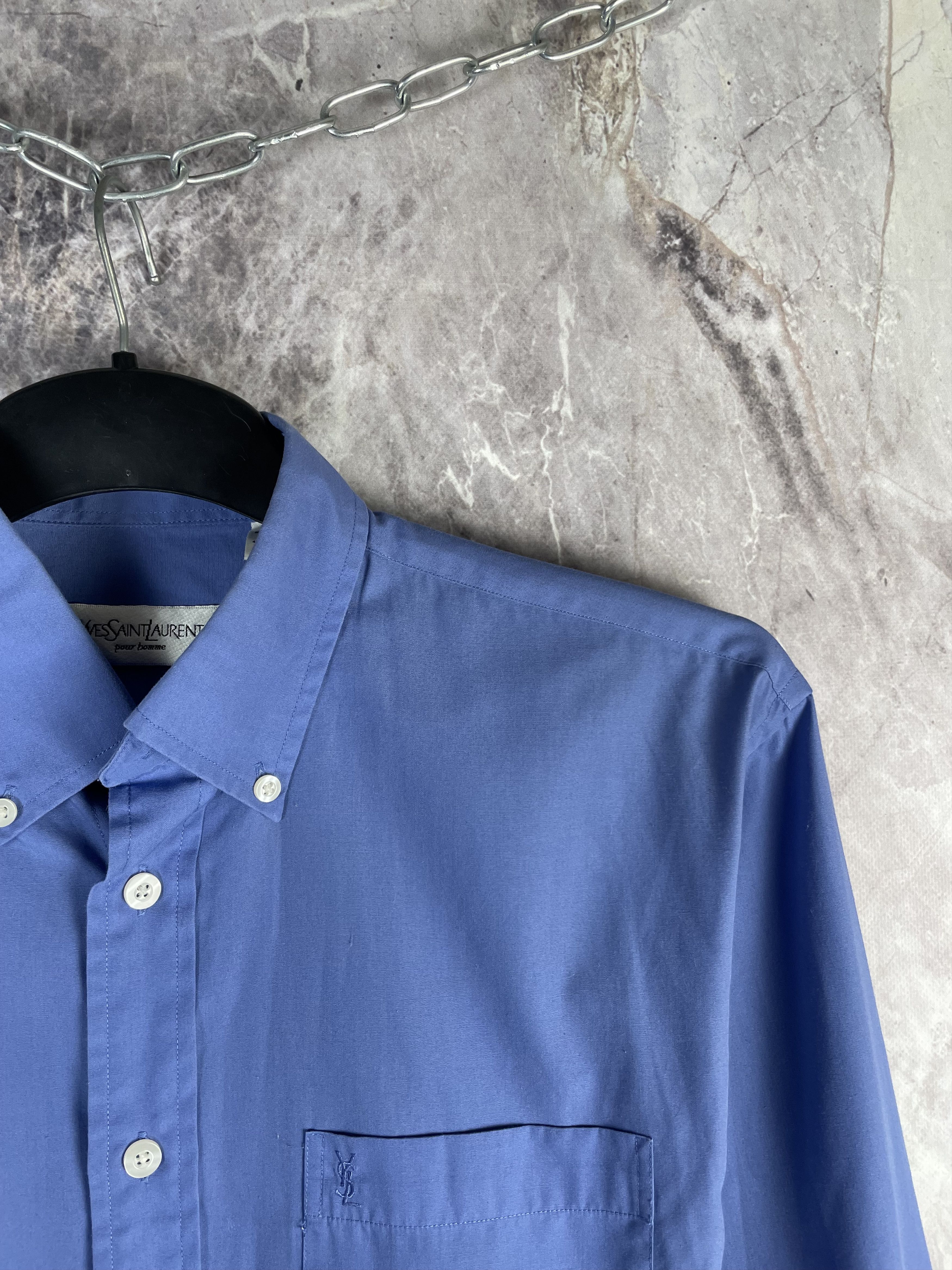 Yves Saint Laurent Yves Saint Laurent vintage YSL Shirts Button Ups Size US M / EU 48-50 / 2 - 4 Thumbnail