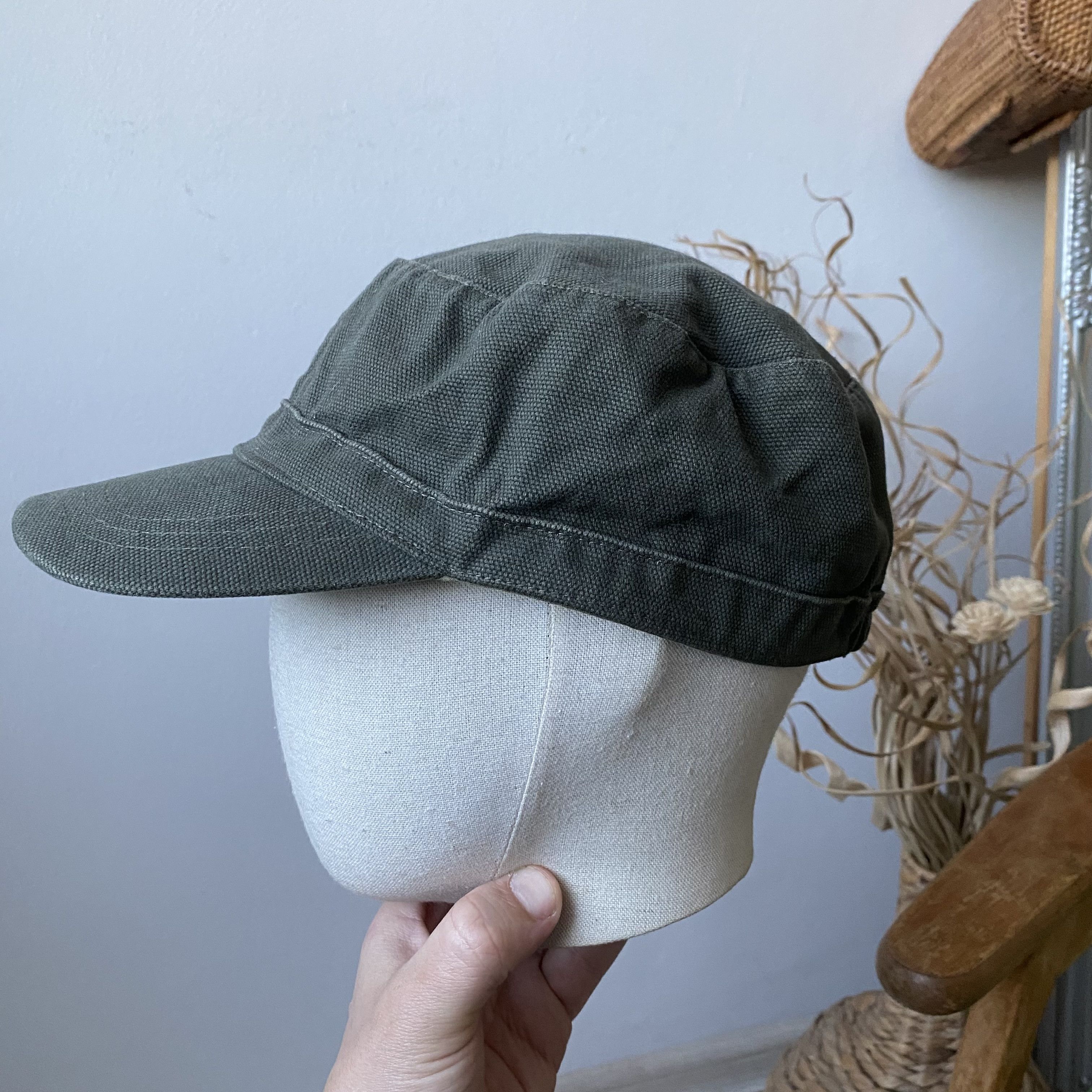Hysteric Glamour Vintage 2000s Military Cadet Hat cap Y2K Dad Hat Opium Size ONE SIZE - 2 Thumbnail