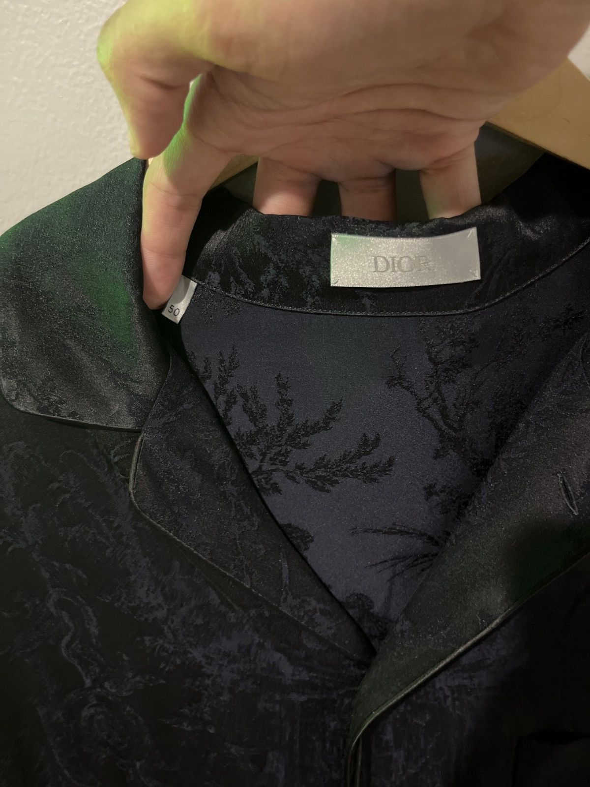 Dior Dior Jacquard long sleeve button up Size US M / EU 48-50 / 2 - 7 Thumbnail