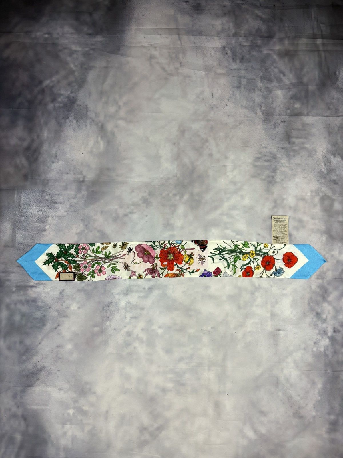 Gucci Gucci Flora 100th Anniversary Silk Scarf Size ONE SIZE - 7 Thumbnail