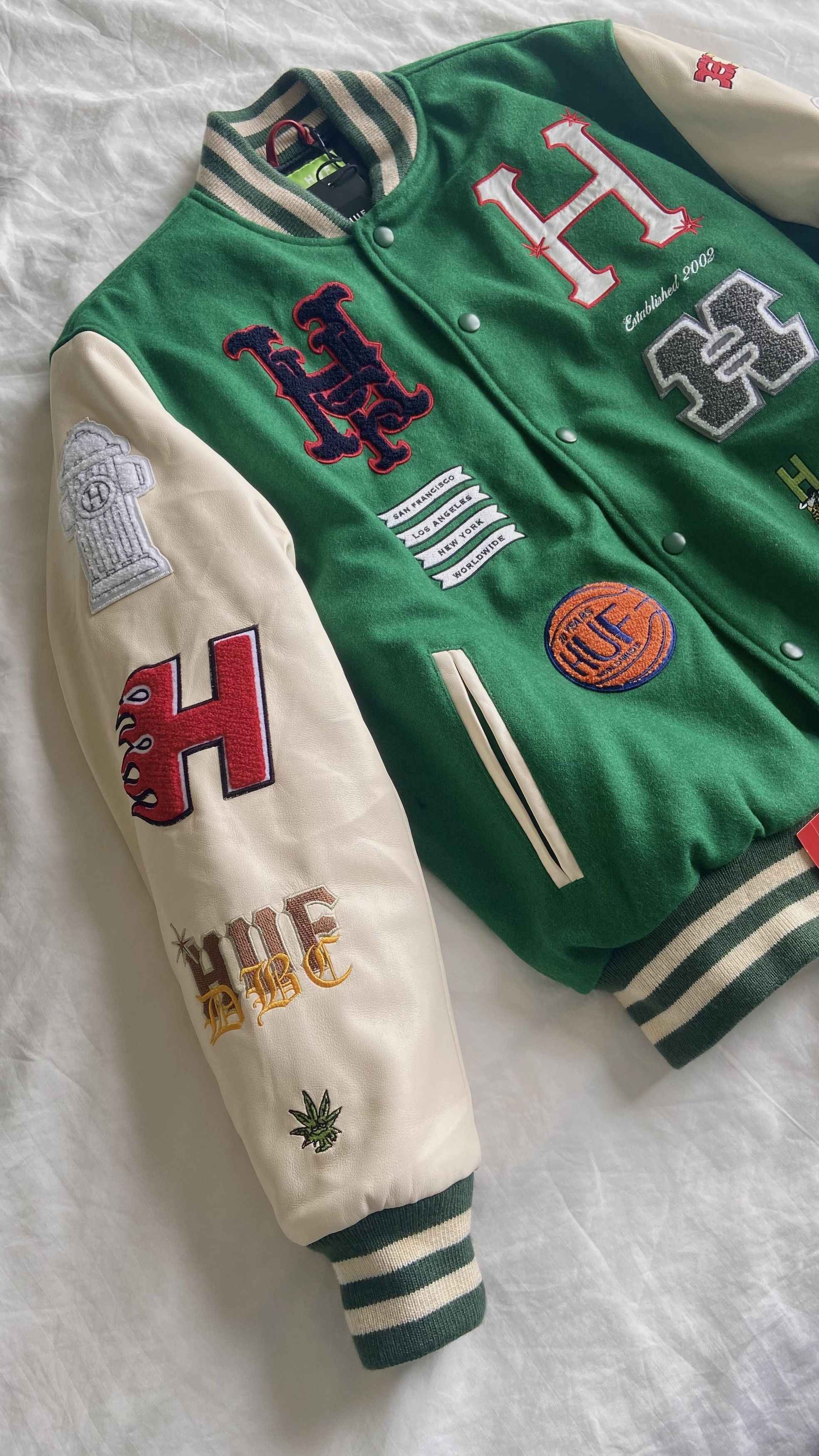 Huf HUF special-edition Classic H Varsity Jacket Size US M / EU 48-50 / 2 - 6 Thumbnail