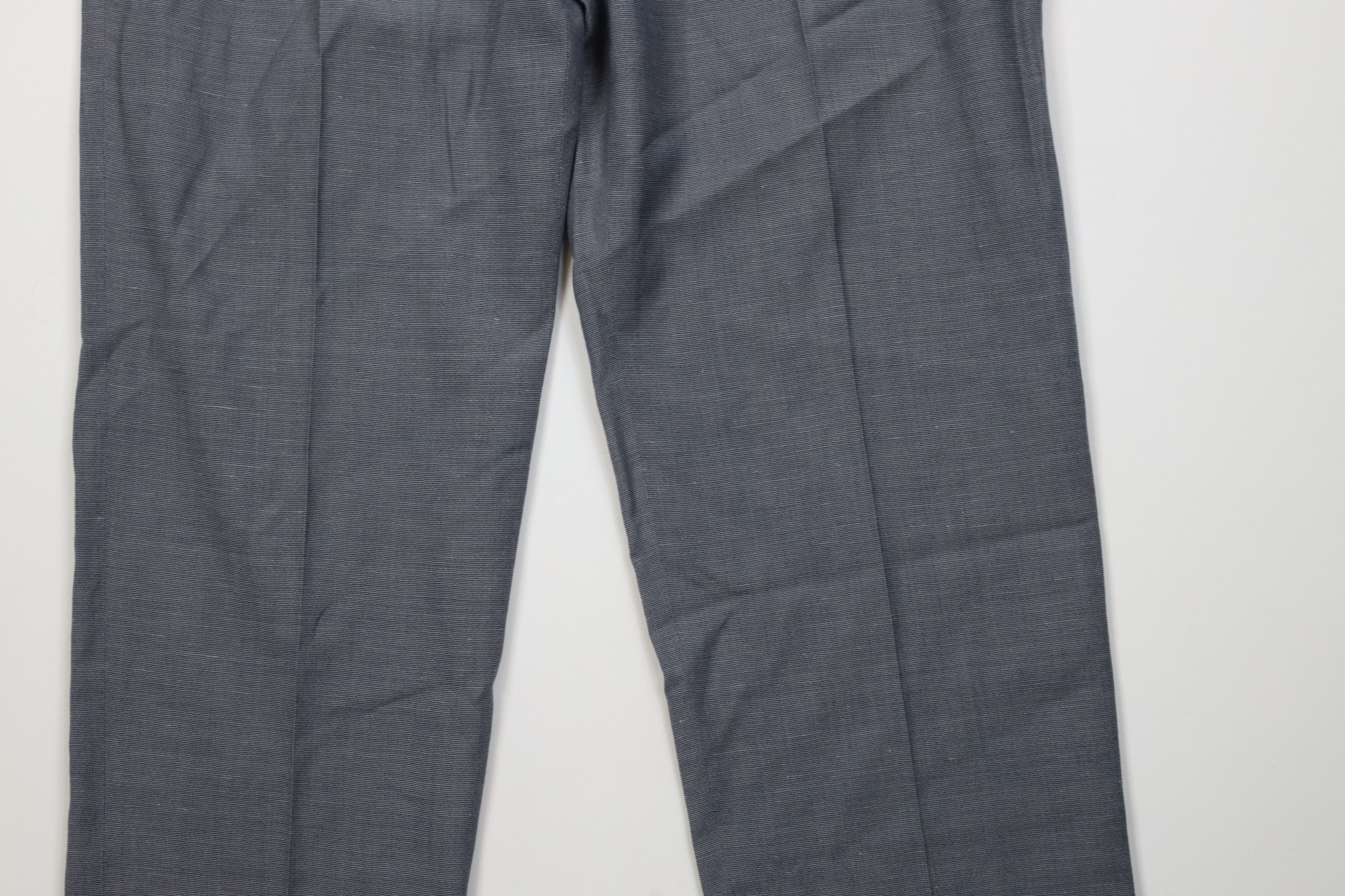 Lands' End Vintage 90s Lands End Wool Linen Wide Leg Chino Pants USA Size US 38 / EU 54 - 3 Thumbnail