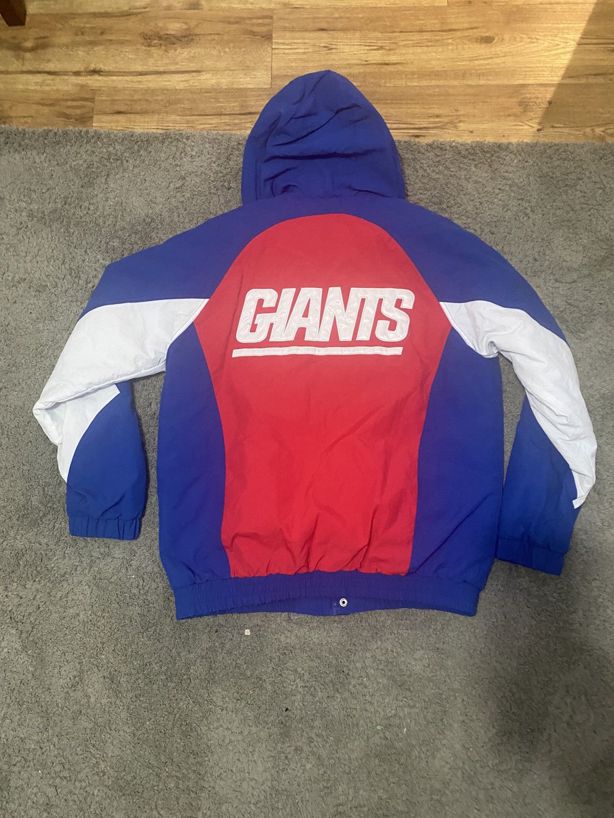 Starter Vintage new york giant starter jacket Size US L / EU 52-54 / 3 - 3 Thumbnail