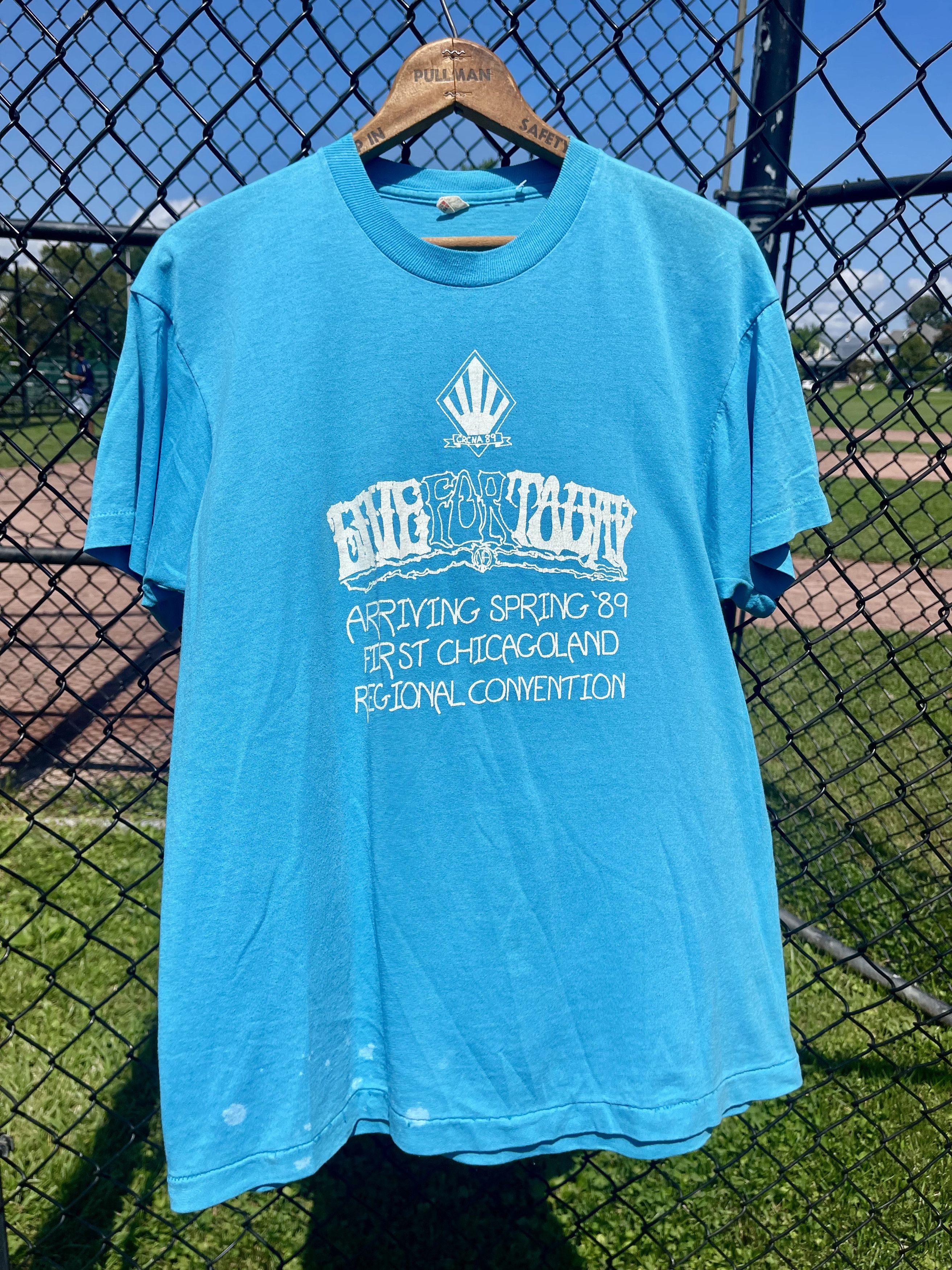 Vintage 1989 Vintage Chicago Convention Church God Religion T-Shirt Size US L / EU 52-54 / 3 - 1 Thumbnail