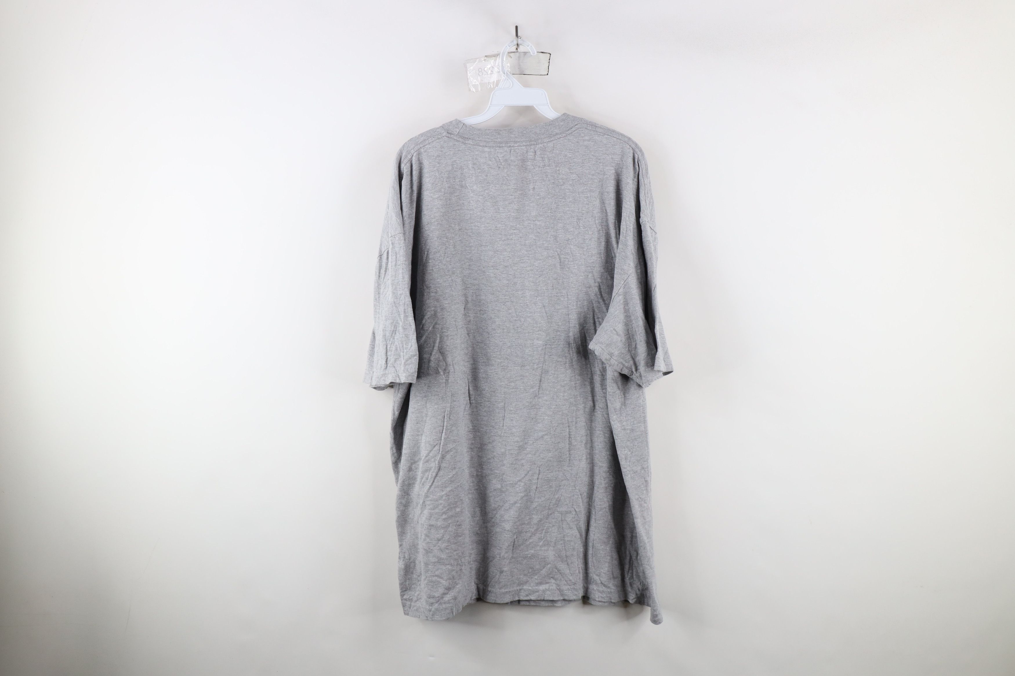 Vintage Retro Y2K The Flintstones Cartoon Short Sleeve T-Shirt Gray Size US XXL / EU 58 / 5 - 8 Thumbnail