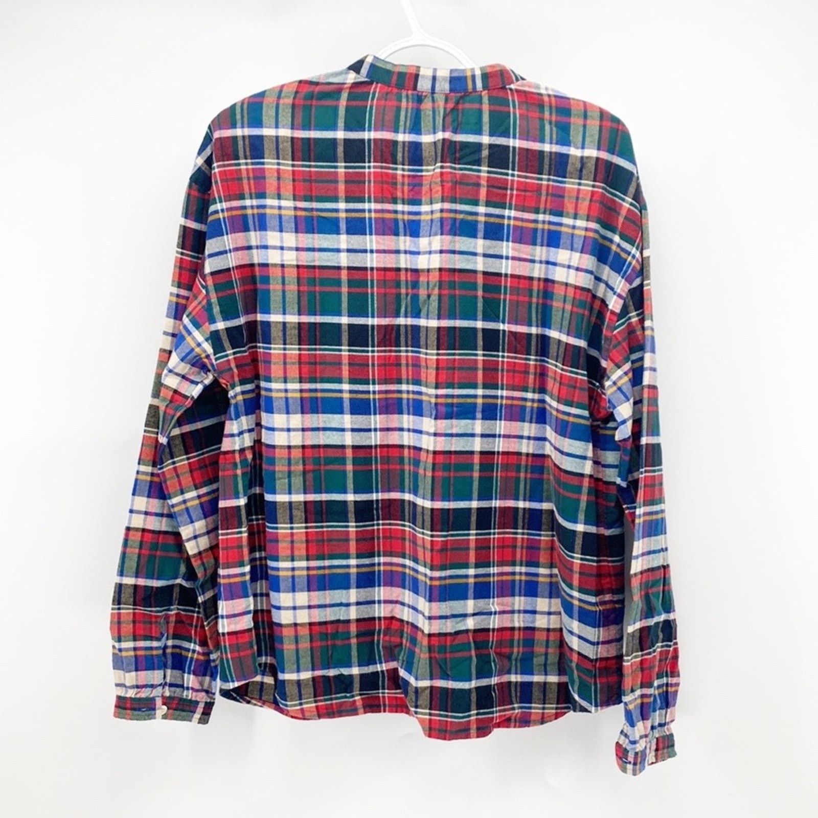 L.L. Bean L.L. Bean Shirt Red green plaid Signature Flannel size L Size L / US 10 / IT 46 - 6 Thumbnail