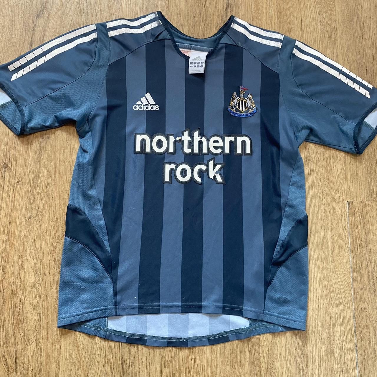 Adidas 2005-06 Newcastle Away Adidas Football Shirt Premier Size US XS / EU 42 / 0 - 1 Thumbnail