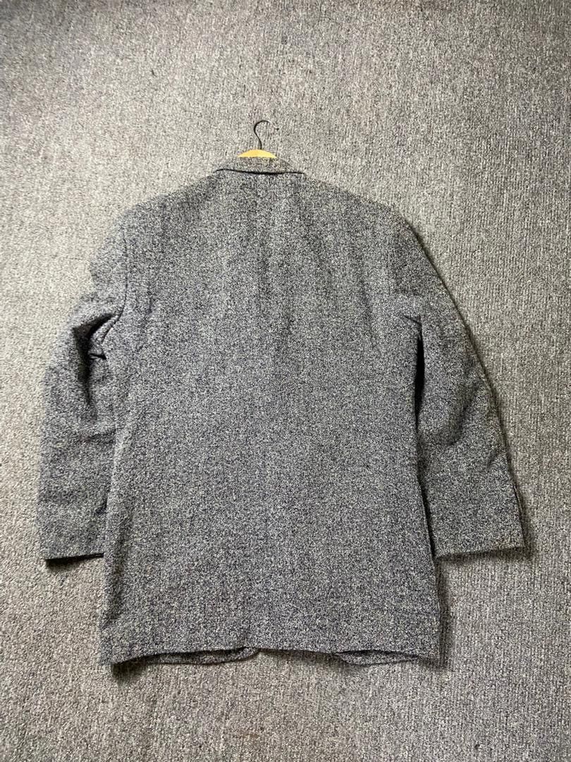 Japanese Brand 23K Homme Tweed Wool Single Breasted Blazer (198) Size US XS / EU 42 / 0 - 2 Thumbnail