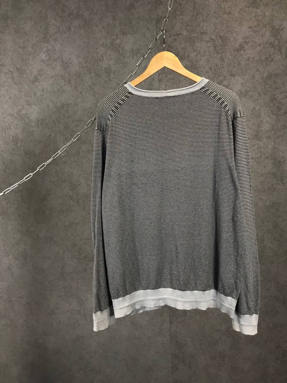 Armani Armani Exchange cashmere designer striped sweater Size US XL / EU 56 / 4 - 6 Thumbnail