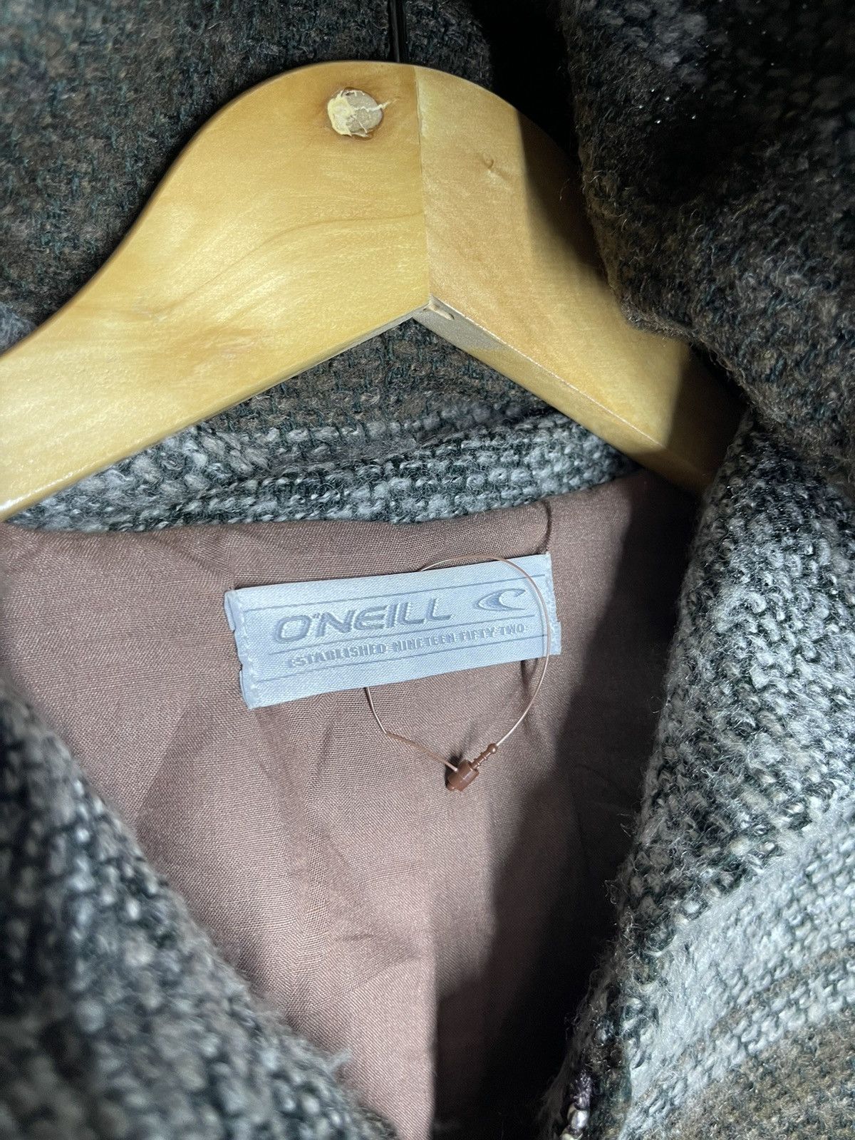 O'Neill × Vintage Vintage ONEILL Surf Hoodies Stripes Wool Size US M / EU 48-50 / 2 - 4 Thumbnail