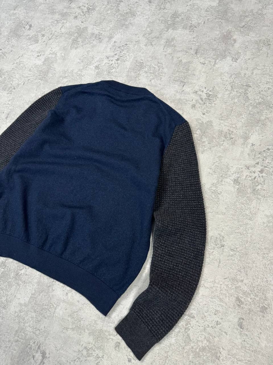 Kenzo Kenzo Wool Knit Dark Blue Women's Sweater Big Logo Size M / US 6-8 / IT 42-44 - 8 Thumbnail