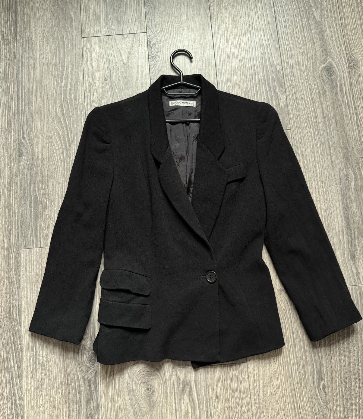Emporio Armani Emporio Armani Blazer Jacket in Black Size M / US 6-8 / IT 42-44 - 1 Thumbnail