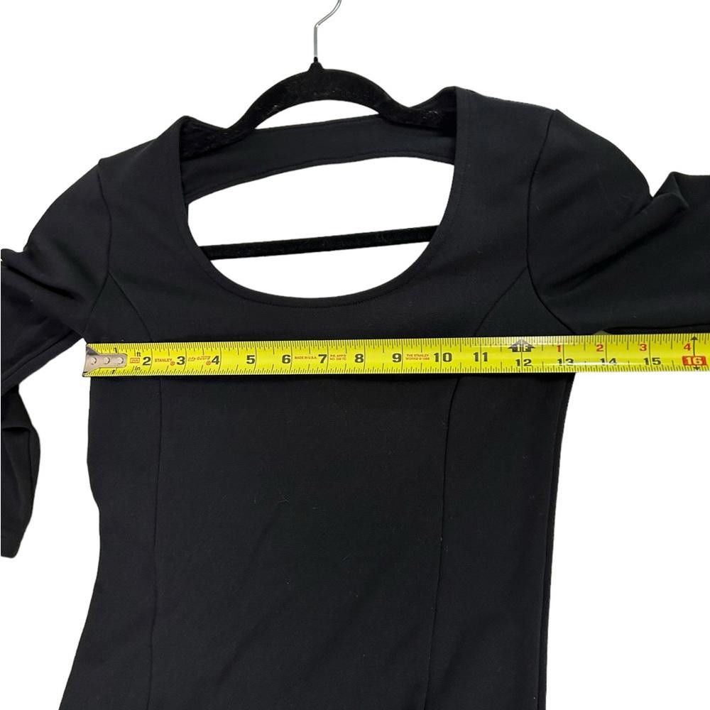 French Connection Frenchi l Black Bodycon Mini Dress Small Size S / US 4 / IT 40 - 6 Thumbnail