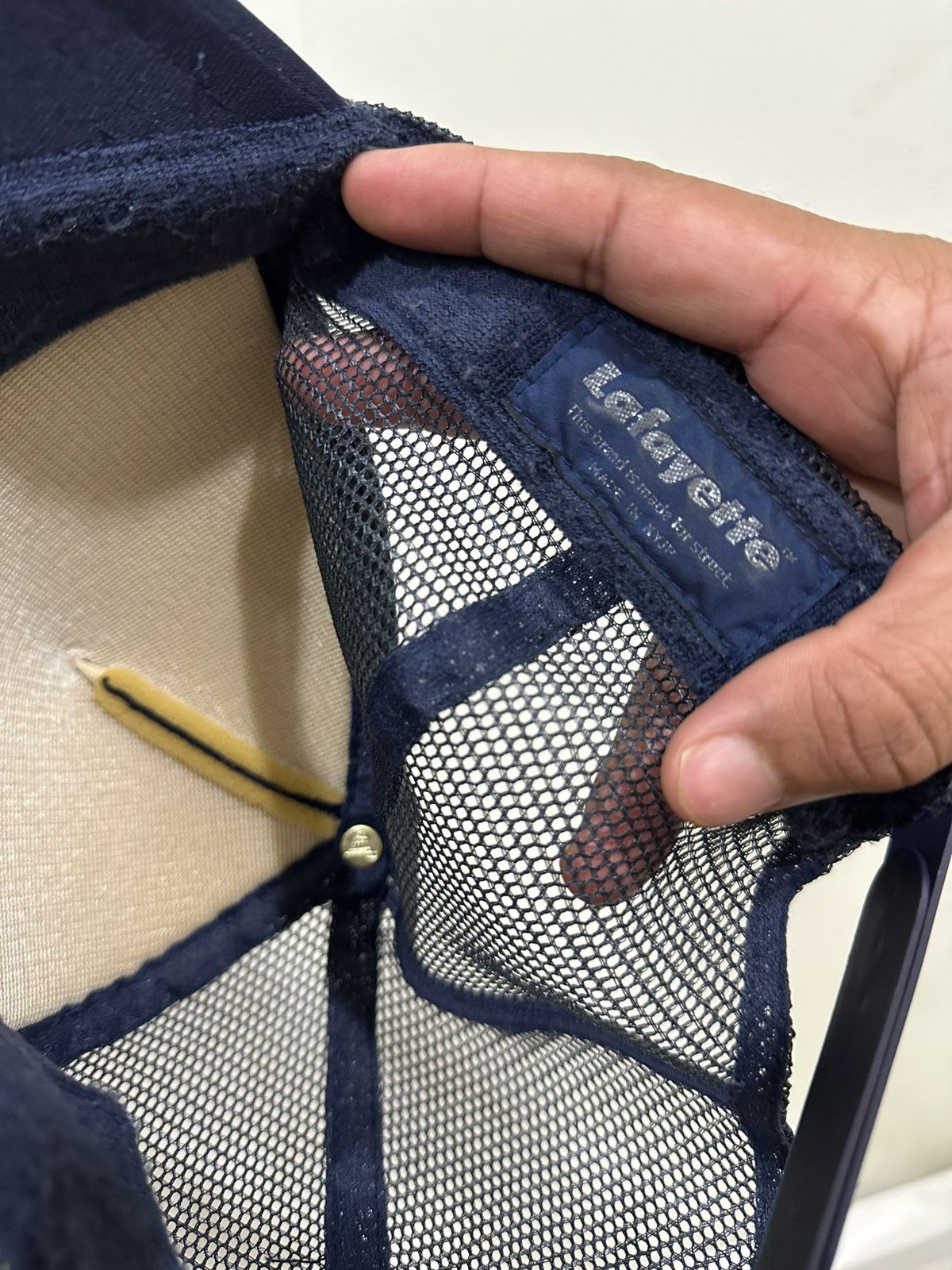 Lafayette 148 × Vintage Made in LAFAYETTE Trucker Hat Size ONE SIZE - 6 Thumbnail