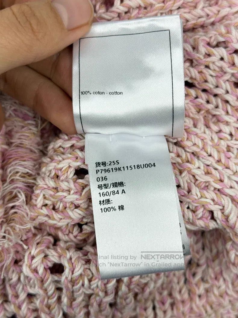 Chanel Chanel 25S pink knitted tassel vest Size XS / US 0-2 / IT 36-38 - 6 Thumbnail