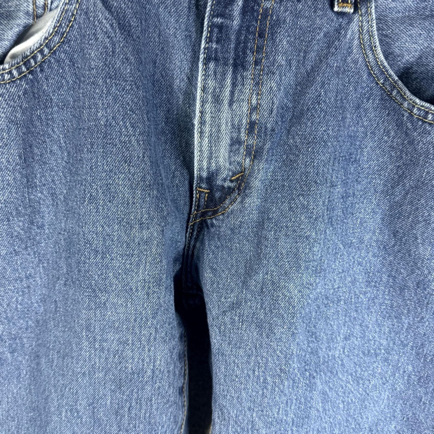 Levi's Levi's 517 Jeans Mens 33x29 Blue Bootcut Regular Fit Denim Mexico Medium Wash Size US 33 - 5 Thumbnail
