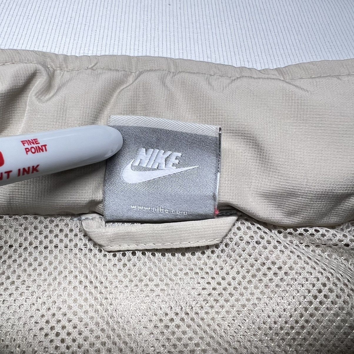 Nike × Vintage VTG Nike Varsity Jacket Brown Coaches Windbreaker Grey Tag Size US M / EU 48-50 / 2 - 7 Thumbnail