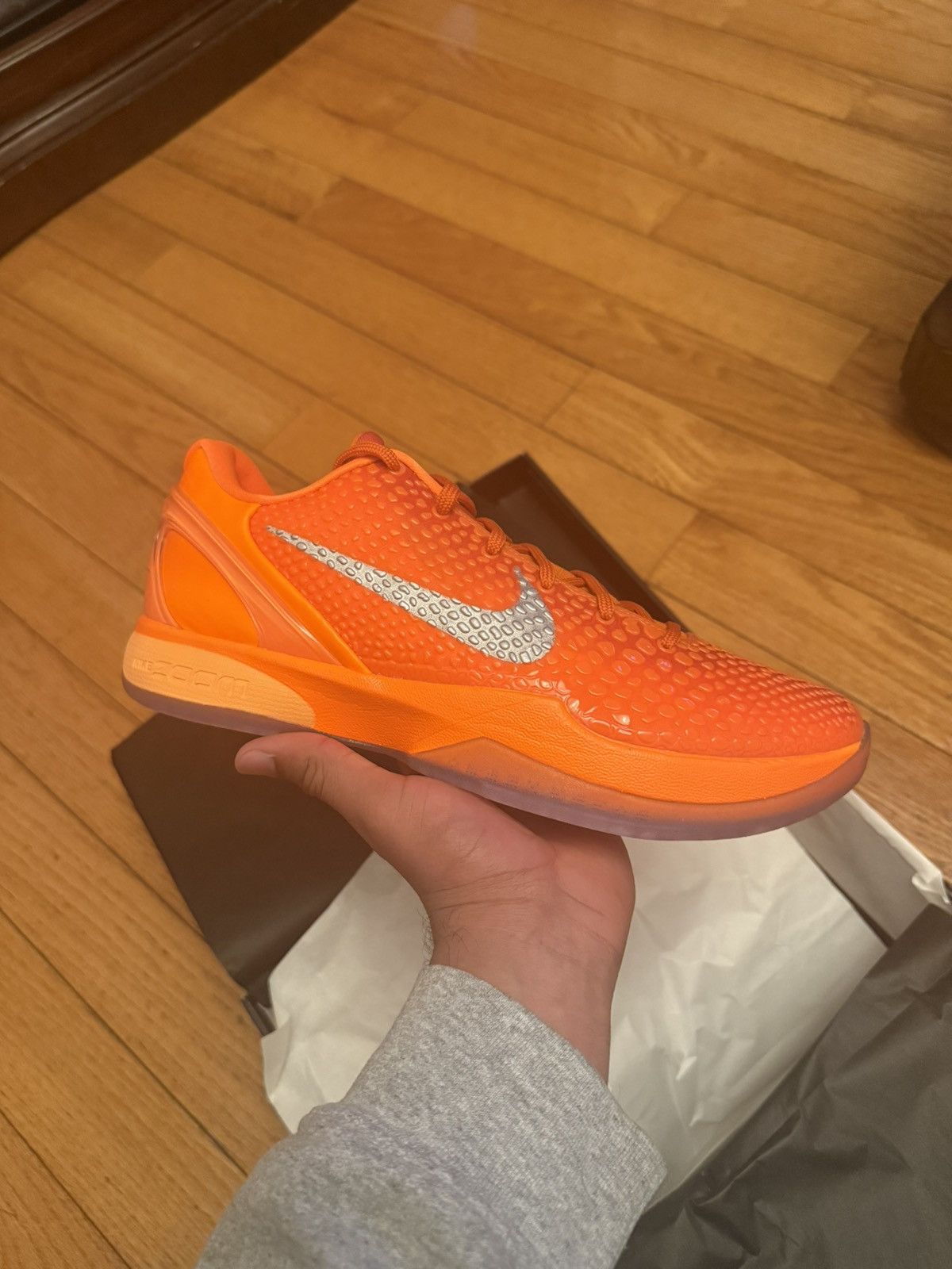 Nike Nike Zoom Kobe 6 Protro ‘Total Orange’ Size US 9.5 / EU 42-43 - 5 Thumbnail
