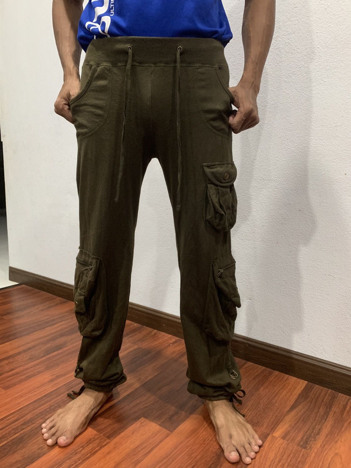 Other Sweet Drawstring Cargo Pants ( unisex ) Size US 30 / EU 46 - 12 Thumbnail