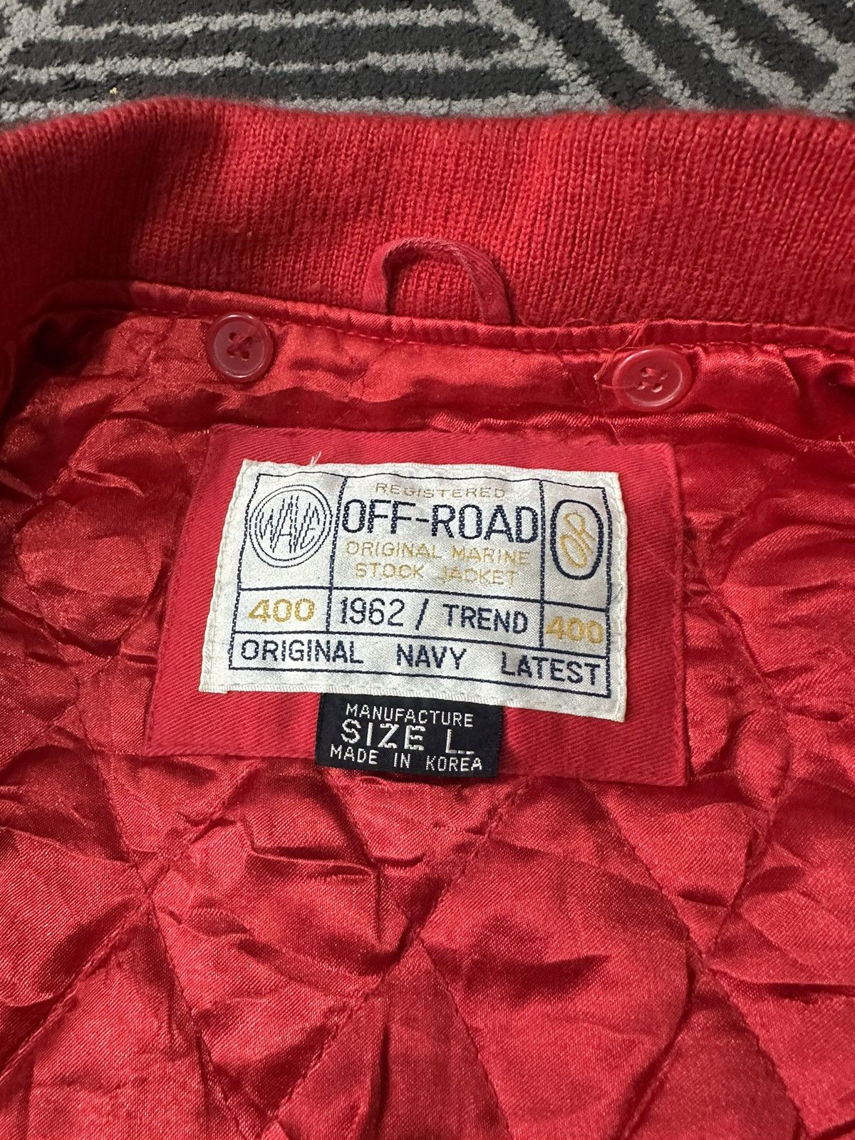 Japanese Brand × Vintage Vintage OFF-ROAD Embroidery Script American Classic Jacket Size US L / EU 52-54 / 3 - 14 Thumbnail