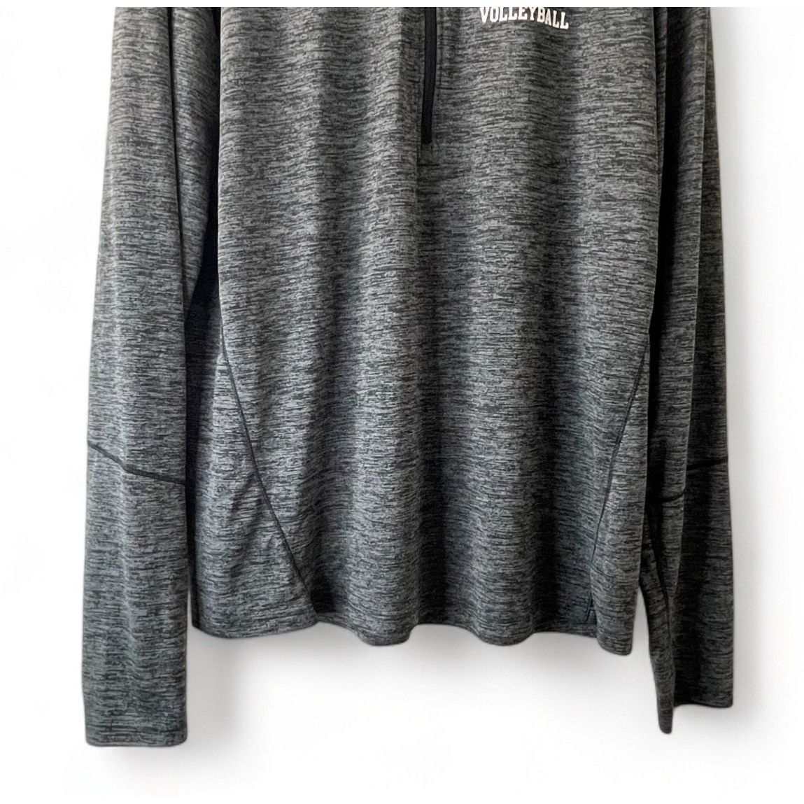 Under Armour Under Armour Gray Quarter-Zip Pullover S Logo Volleyball Size XL / US 12-14 / IT 48-50 - 3 Thumbnail