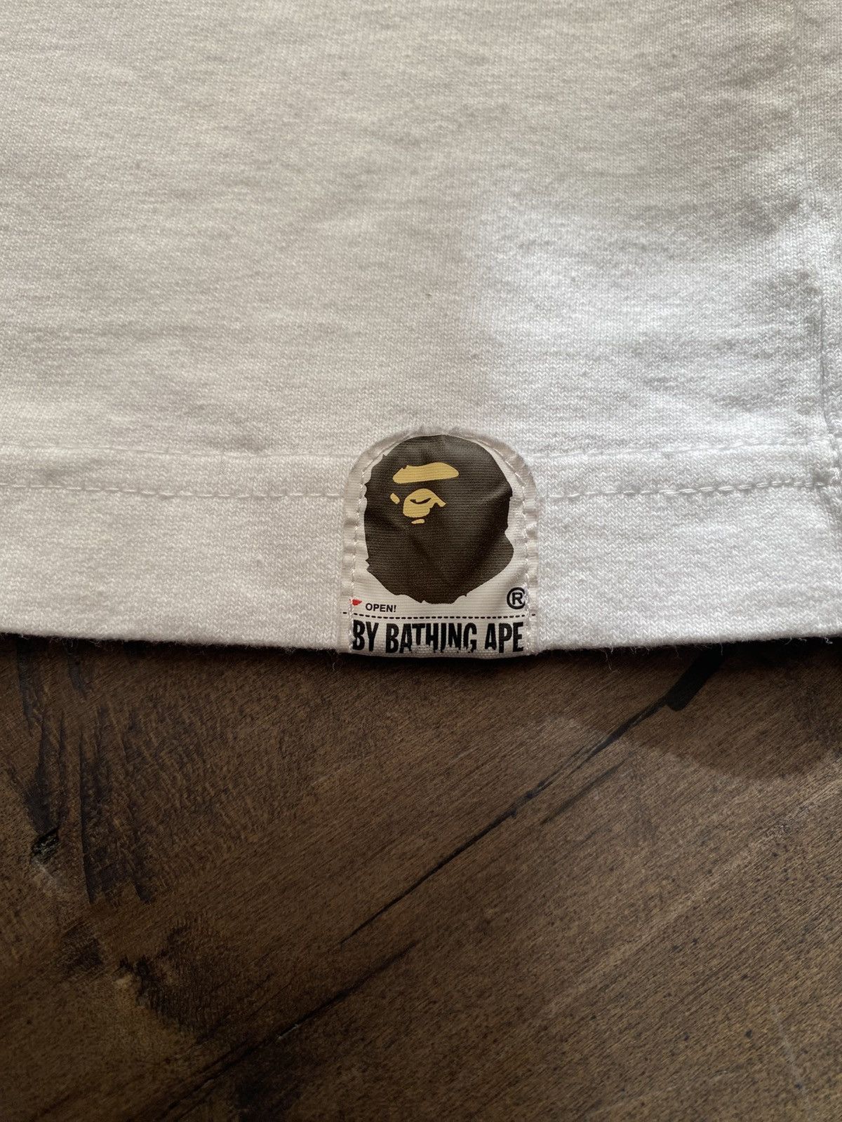 Bape A Bathing Ape B(APE) Sounds White Tee - (M) Size US M / EU 48-50 / 2 - 3 Thumbnail