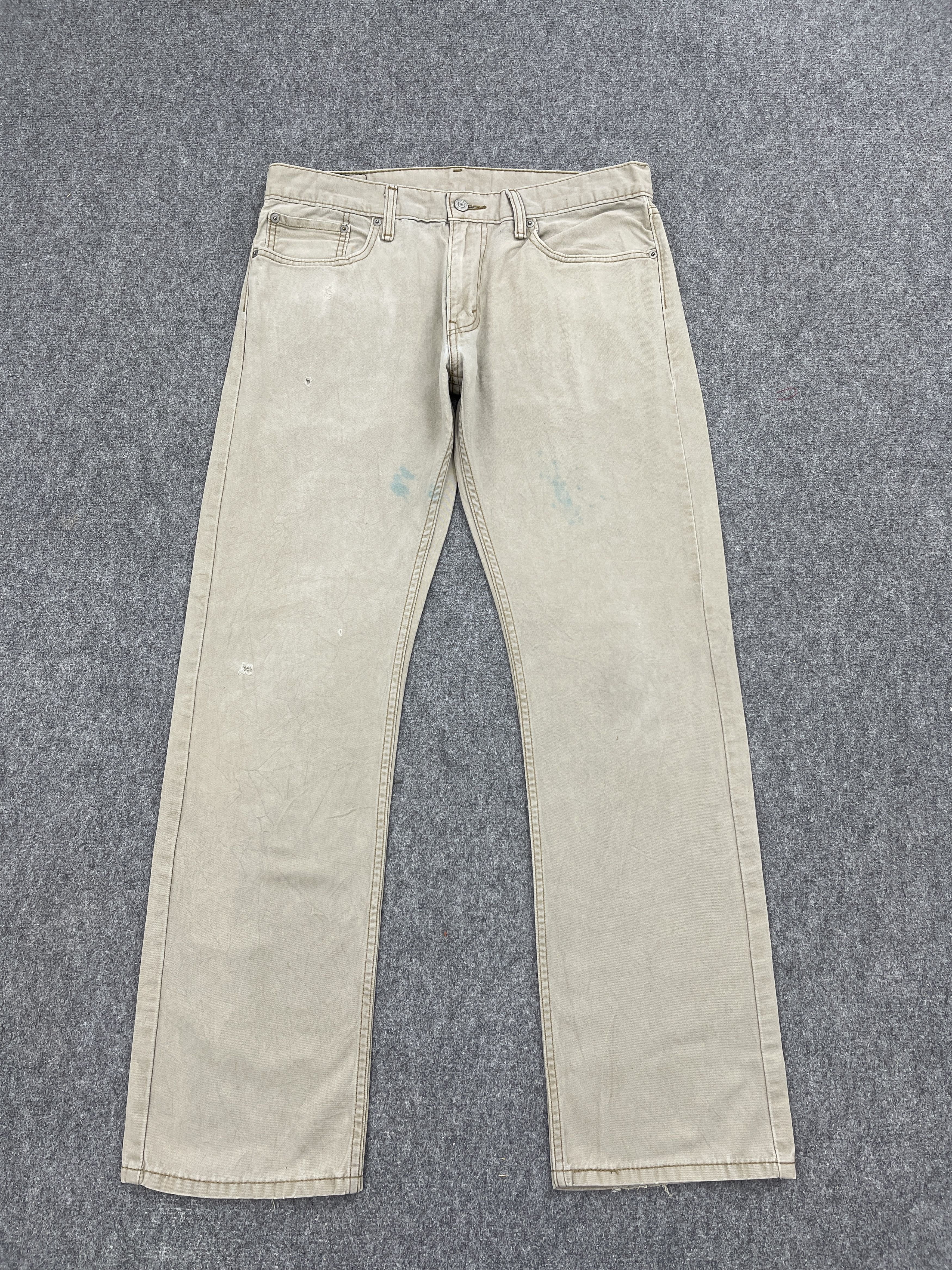 Levi's Vintage Levis 514 Straight Cut White Tab Jeans DP2510 Size US 34 / EU 50 - 1 Thumbnail