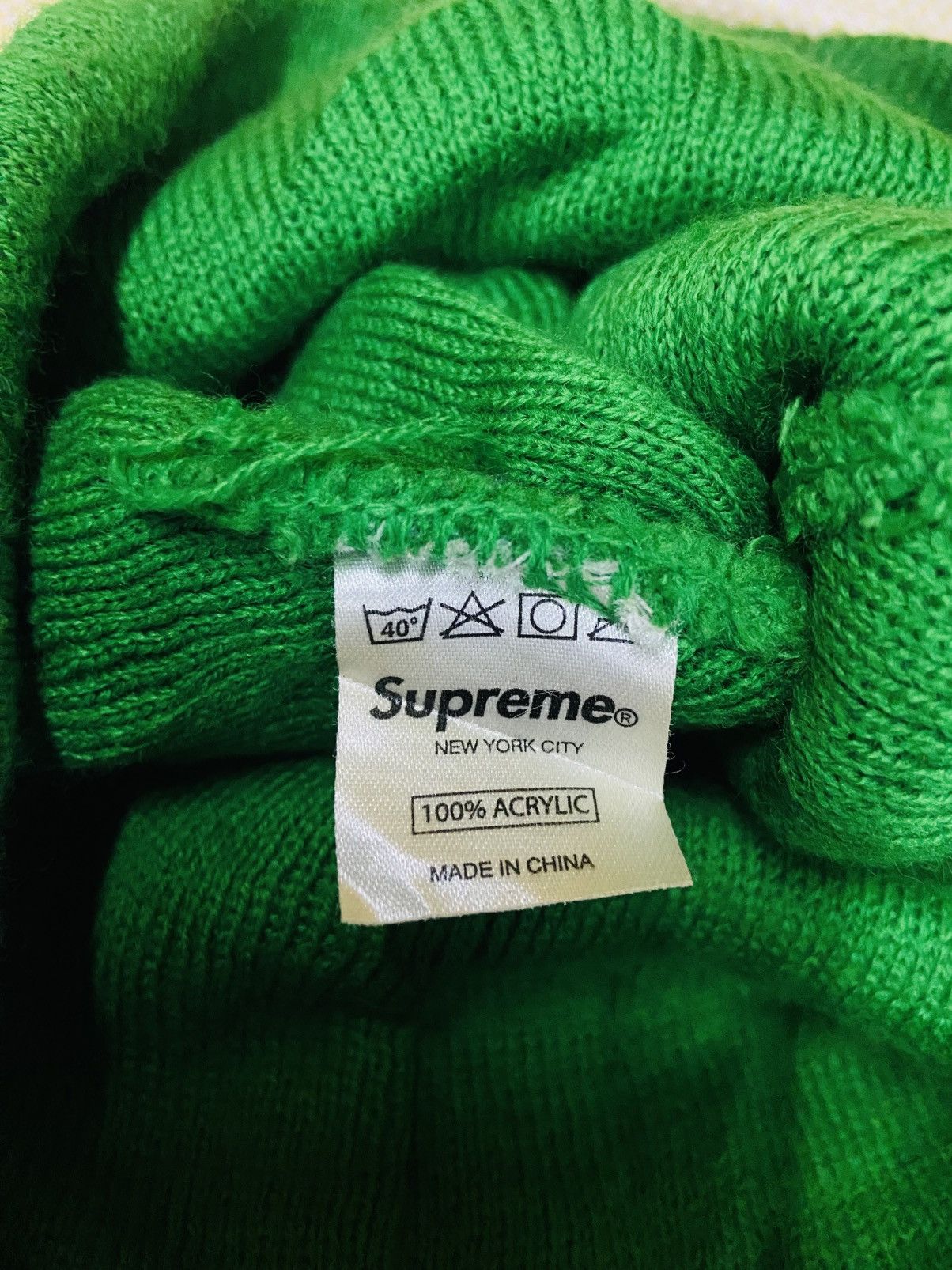 Supreme 🔥🔥🔥 Supreme Big Logo Beanie Size ONE SIZE - 5 Thumbnail