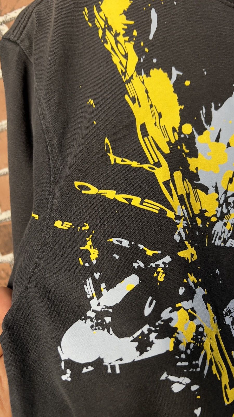 Oakley × Vintage Oakley vintage Y2K Graphic longsleeve Size US L / EU 52-54 / 3 - 7 Thumbnail