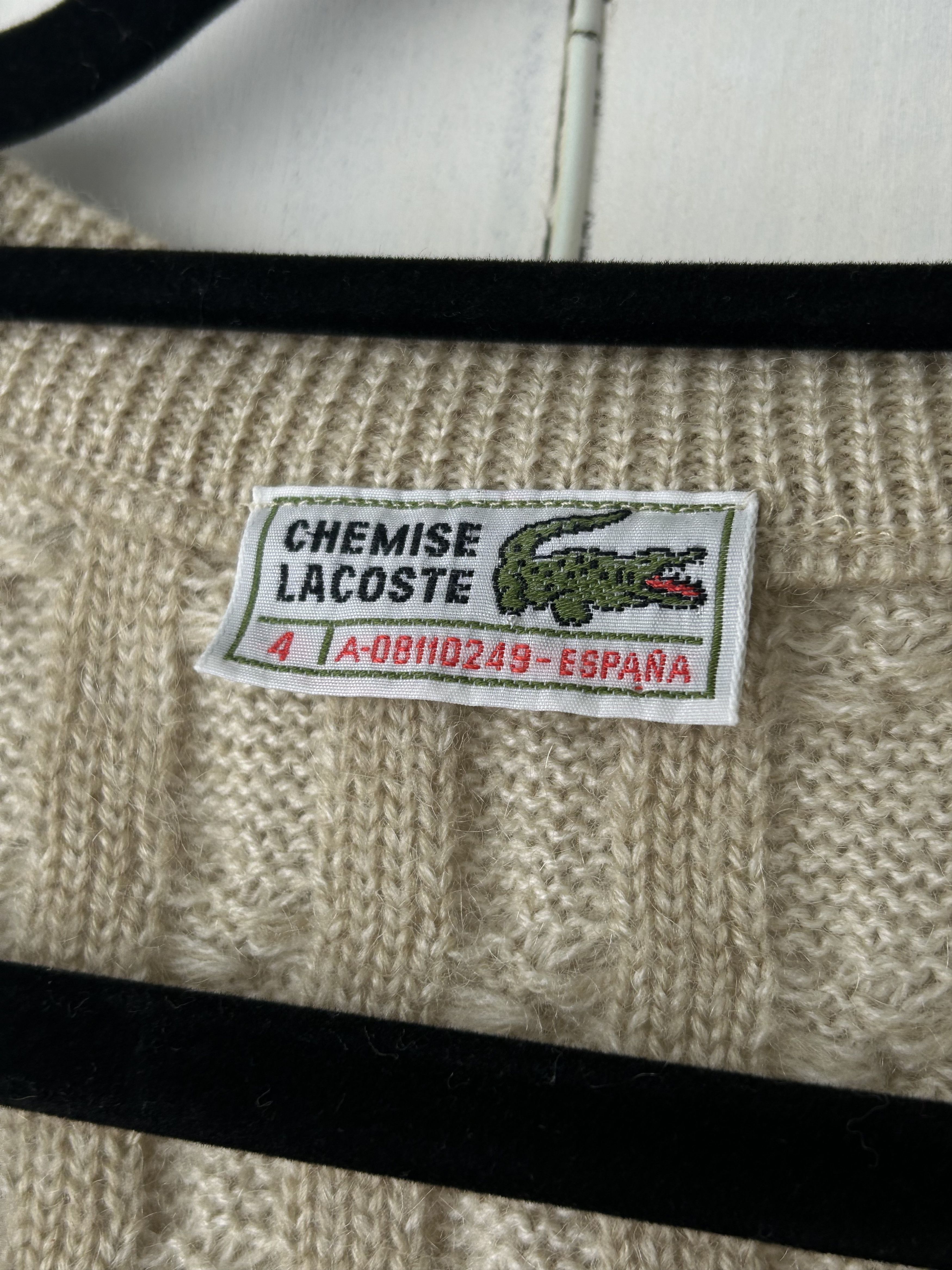 Lacoste Vintage Lacoste Sweater Size M / US 6-8 / IT 42-44 - 3 Thumbnail
