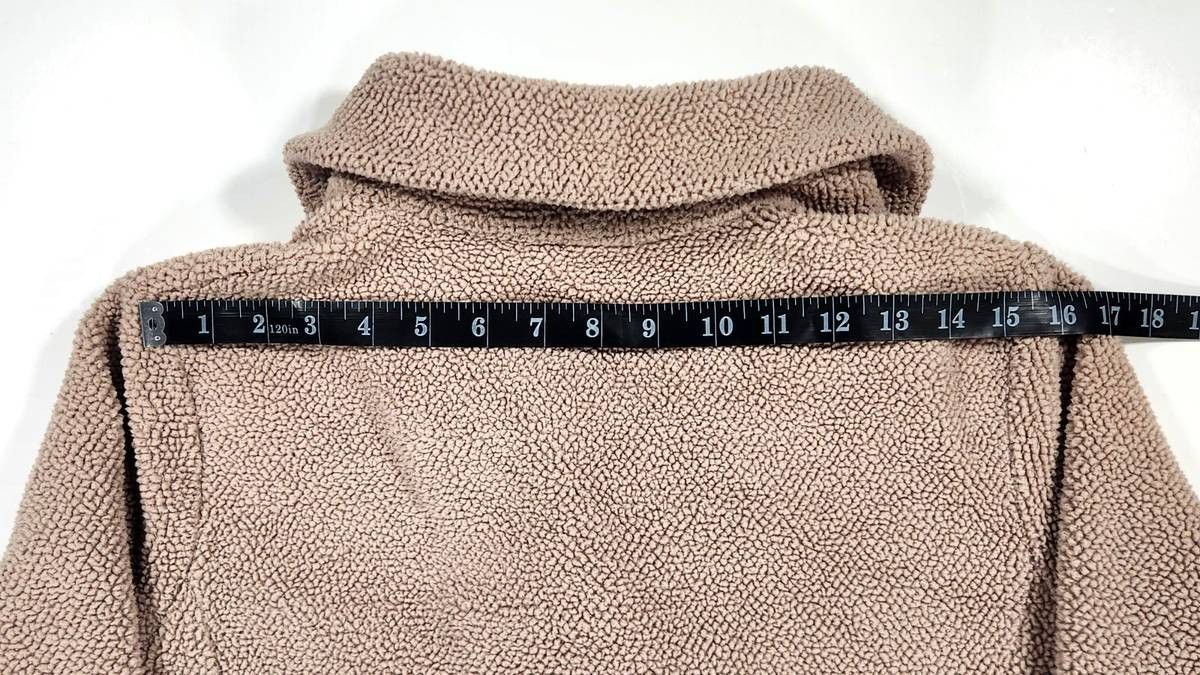 Uniqlo Uniqlo Teddy Fleece Shawl Collar Coat Womens Large Sherpa Sz Size L / US 10 / IT 46 - 6 Thumbnail