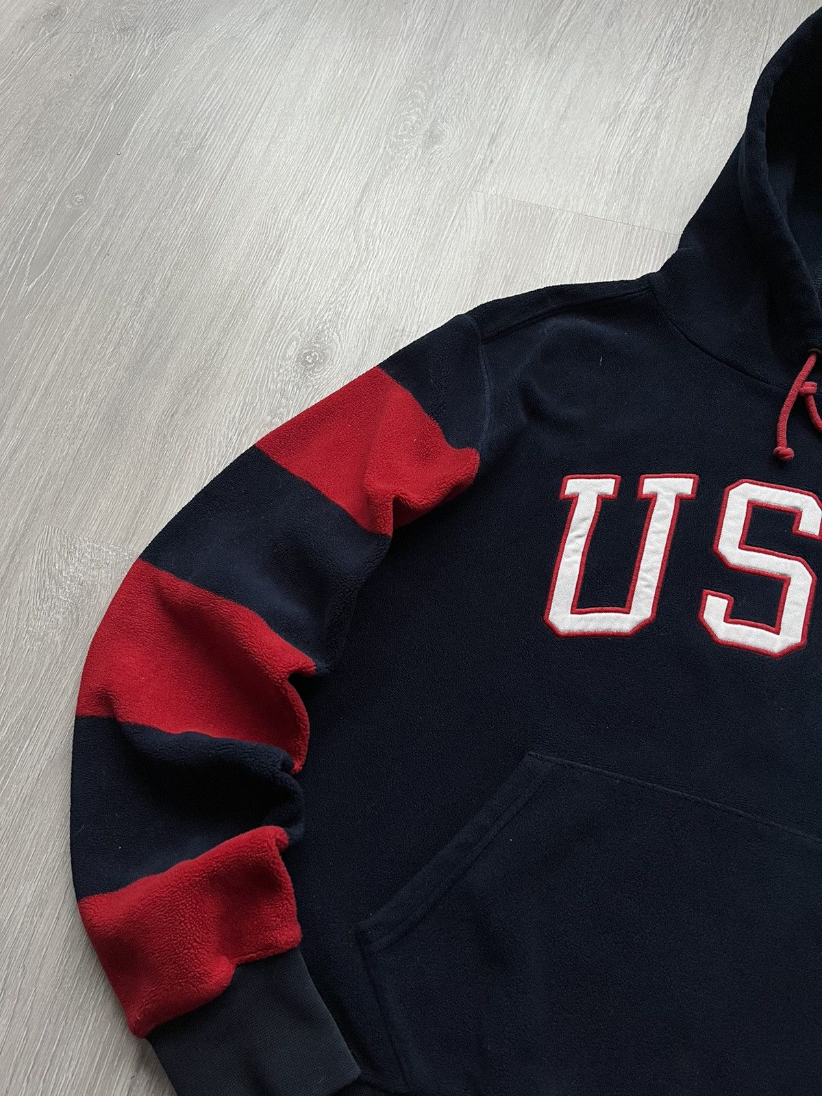 Polo Ralph Lauren Polo Ralph Lauren Fllece Hoodie Big USA Flag Logo Size US S / EU 44-46 / 1 - 3 Thumbnail