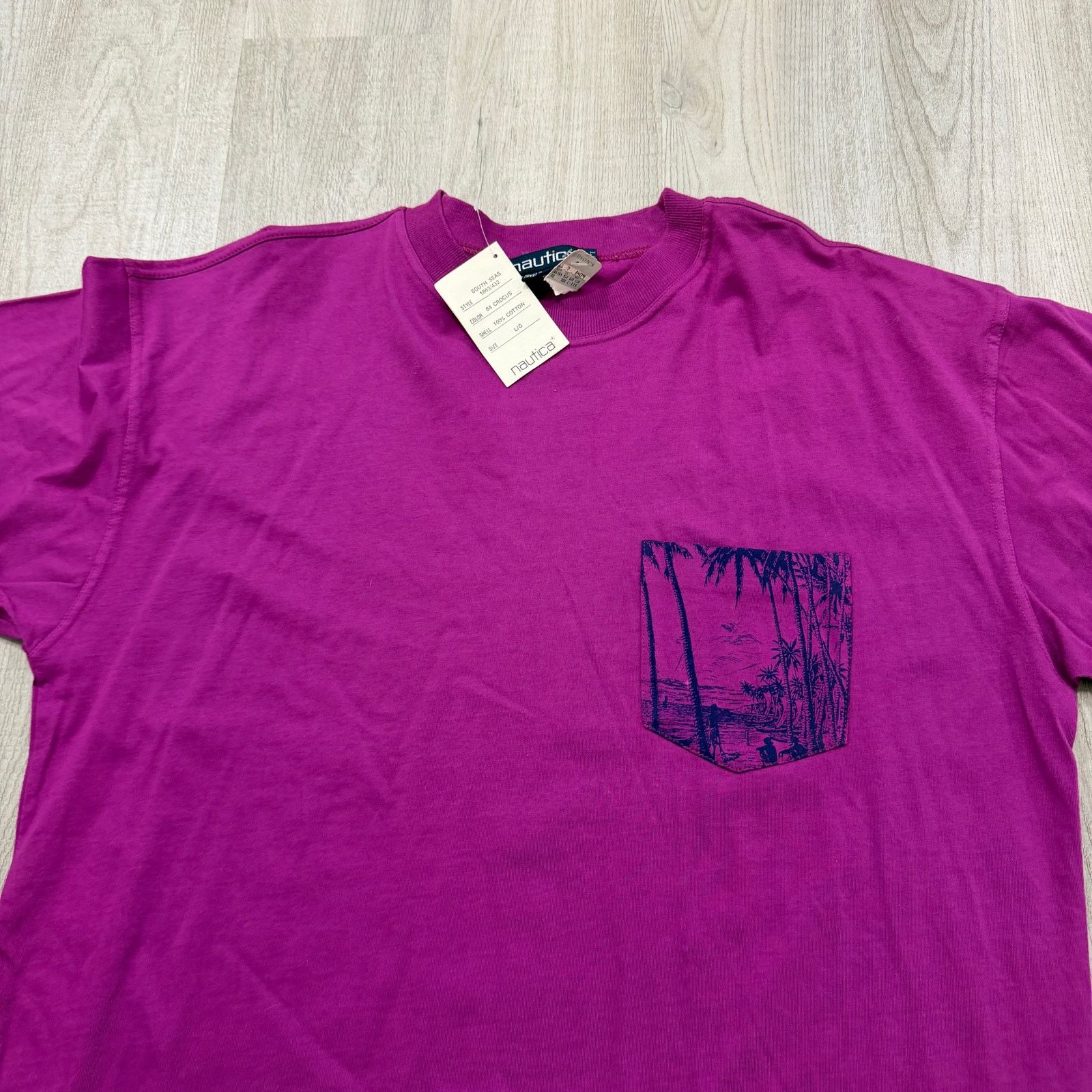 Nautica Vintage Nautica Shirt Large Surfing Surf Skate 90s NEW NWT Size US L / EU 52-54 / 3 - 3 Thumbnail