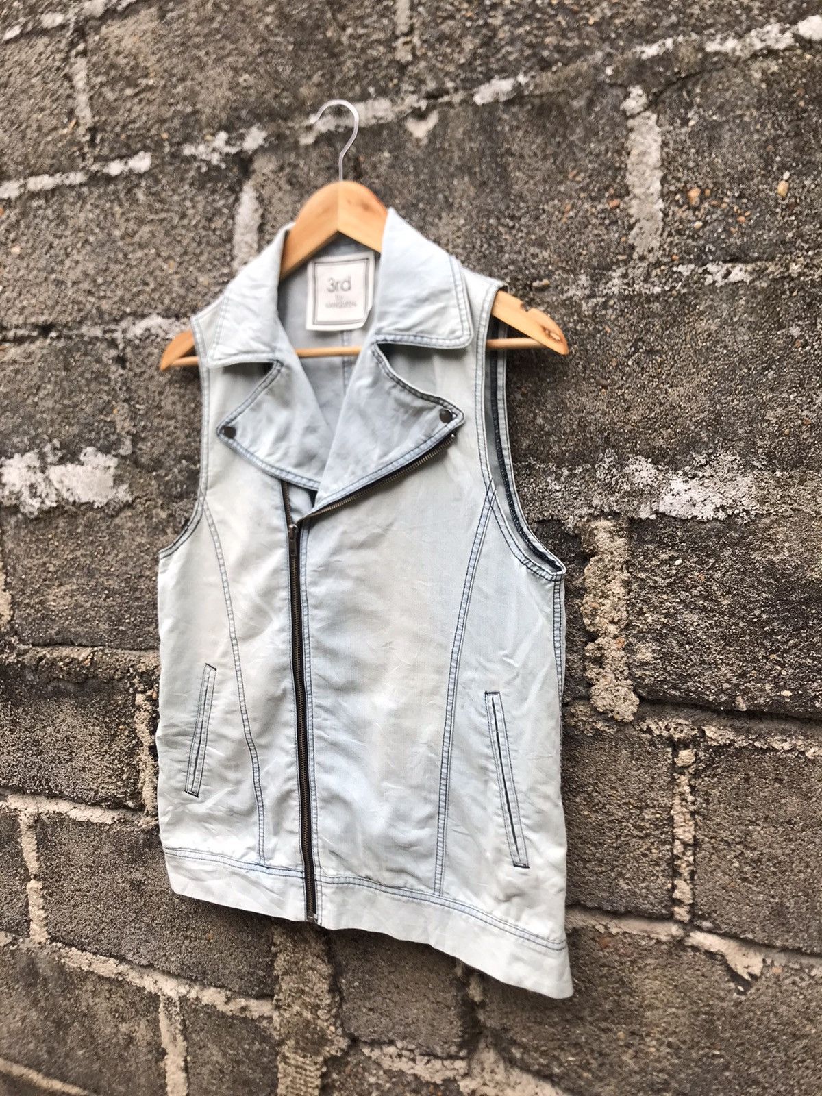 Designer × Japanese Brand × Vanquish 🌟Nice Design 3rd By Vanquish Double Collar Vest Size US S / EU 44-46 / 1 - 3 Thumbnail