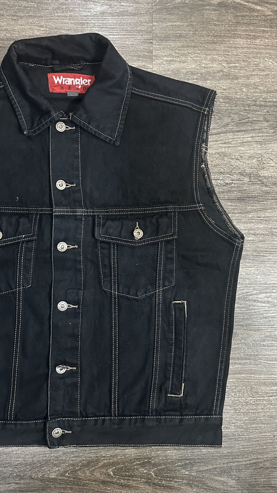 Wrangler Wrangler men's unlined vest. Size US L / EU 52-54 / 3 - 2 Thumbnail